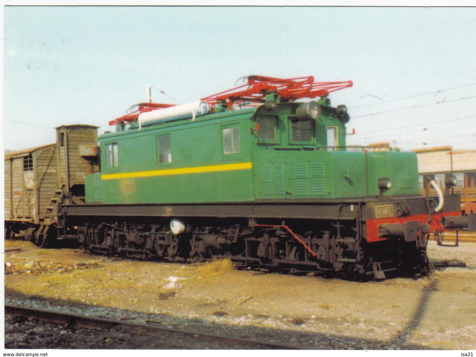 CPM L.C. Electrica 6106  EUROFER-AMICS DEL FERROCARRIL  Scans Recto Verso N° 875 - Trains