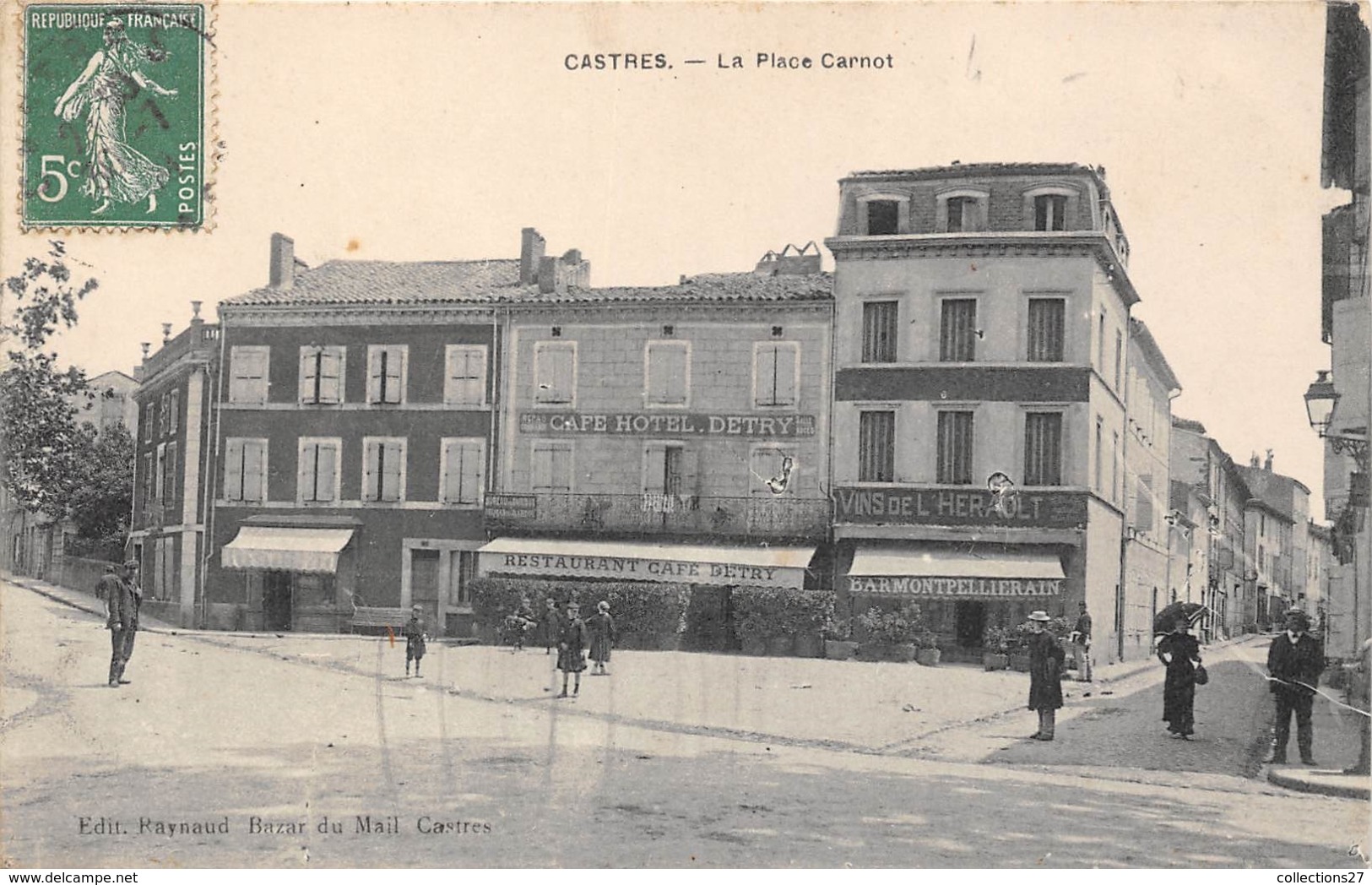 81-CASTRE- LA PLACE CARNOT - Castres