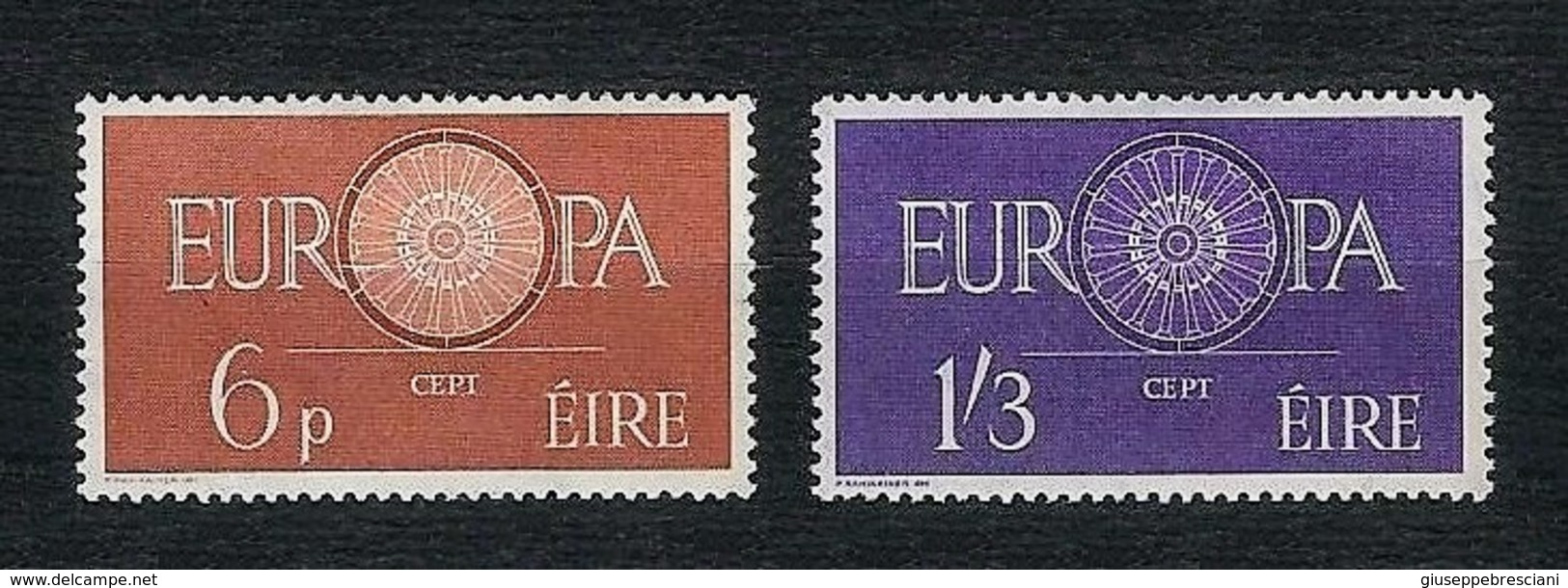 EIRE 1960 - Europa, Conference Emblem - MNH - Yv:IE 146-47 - Nuovi