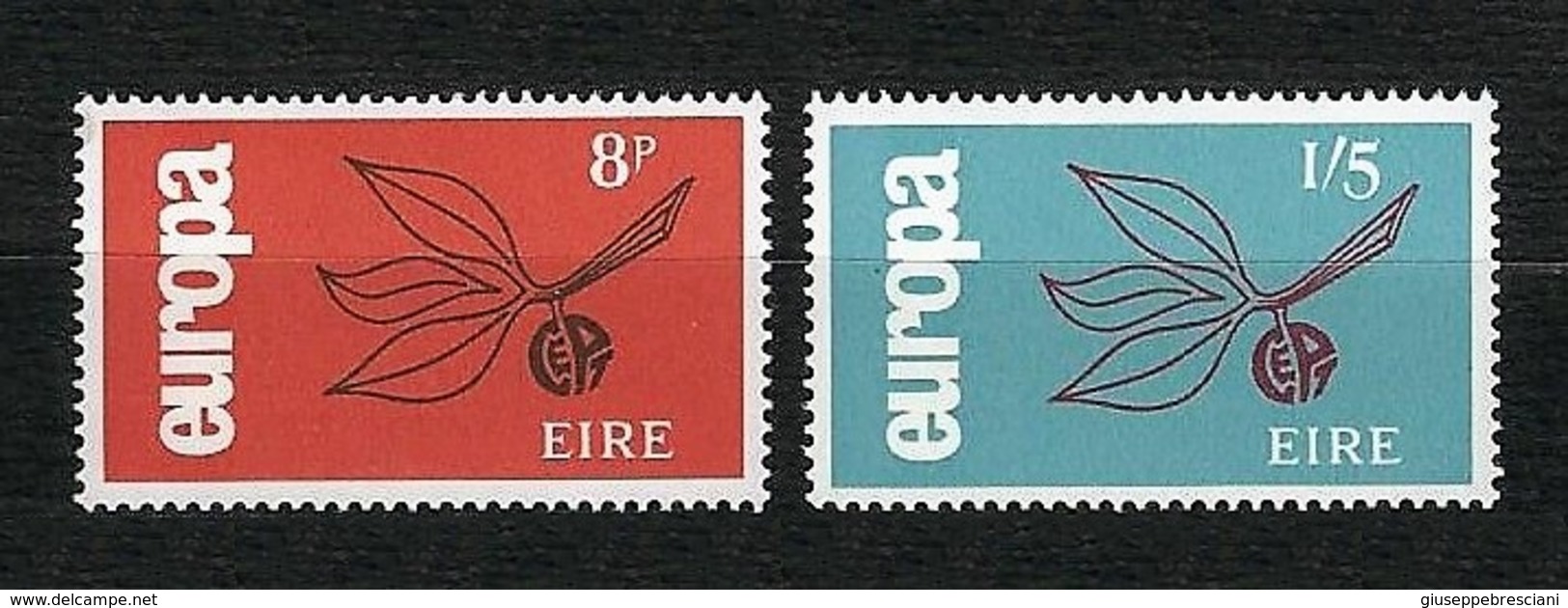 EIRE 1965 - Europa, "Sprig" - MNH - Yv:IE 175-76 - Nuovi