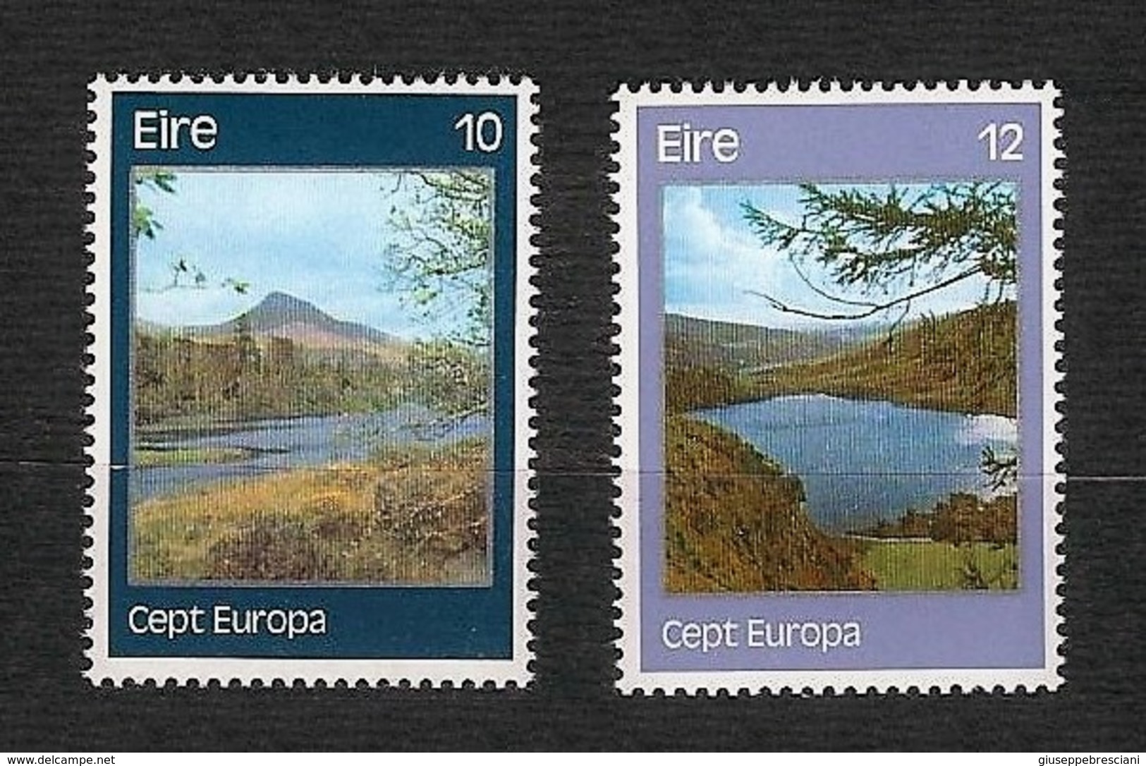 EIRE 1977 - Europa, Landscapes - MNH - Yv:IE 363-64 - Nuovi