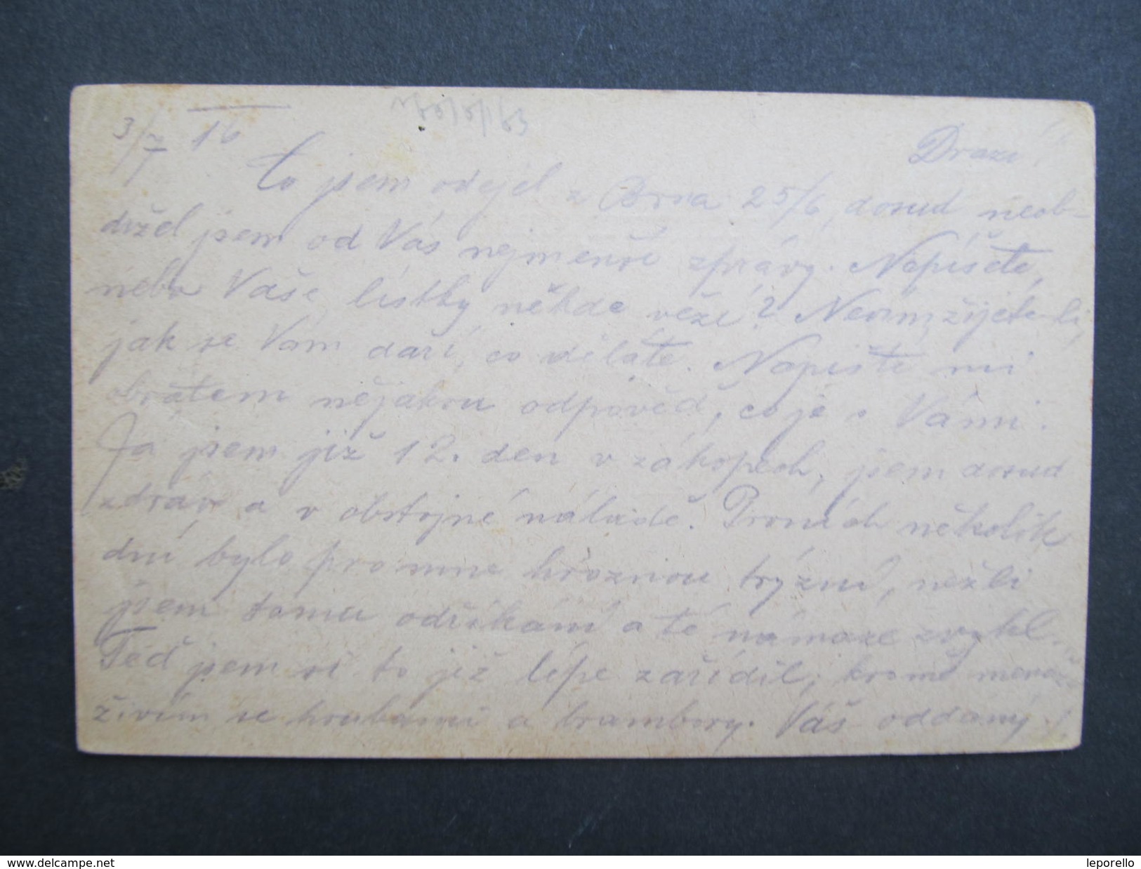 GANZSACHE Feldpostamt No.69 Infanterie Baon Feldpost 1916 ////  D*23654 - Briefe U. Dokumente