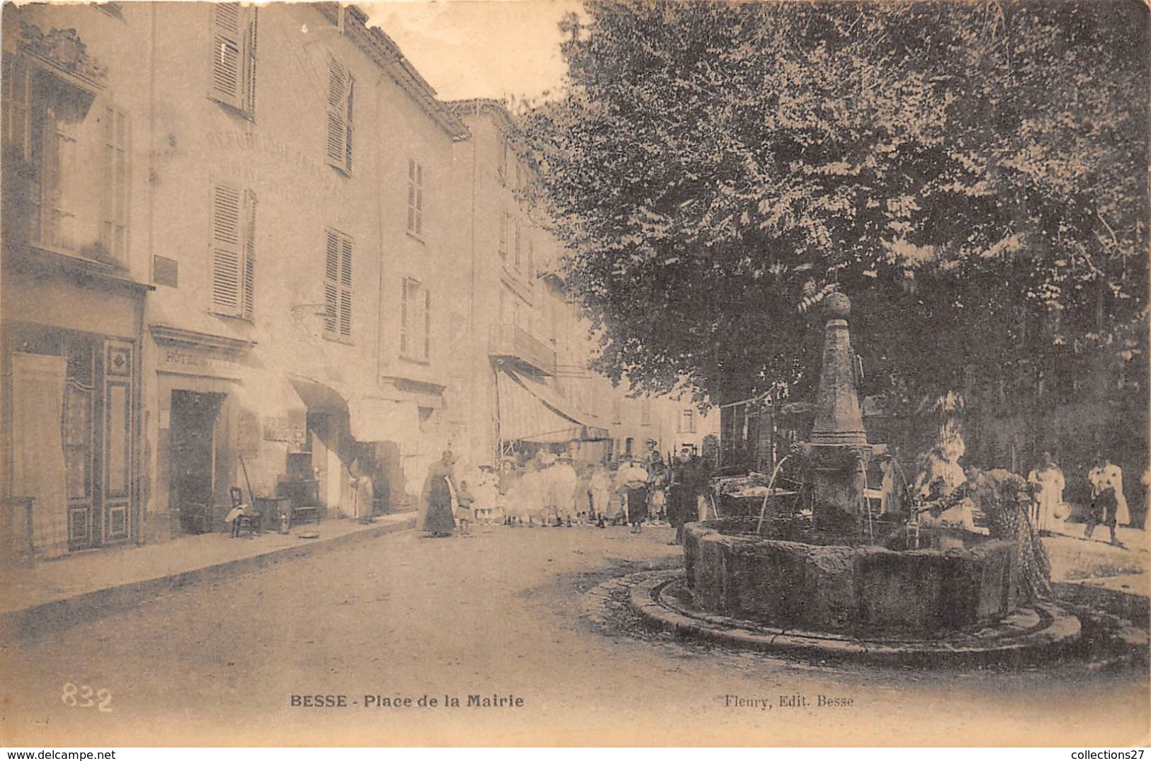 83-BESSE- PLACE DE LA MAIRIE - Besse-sur-Issole