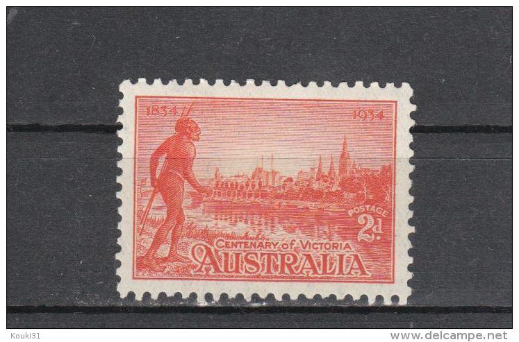 Australie YT 94 * : Colonie De Victoria , Melbourne - 1934 - Mint Stamps