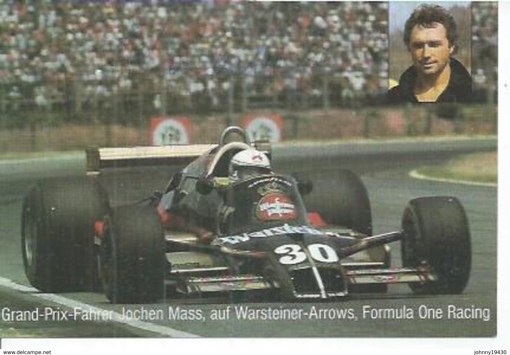 GRAND-PRIX - FAHRER JOCHEN MASS - AUF WARSTEINER-ARROWS - Altri & Non Classificati