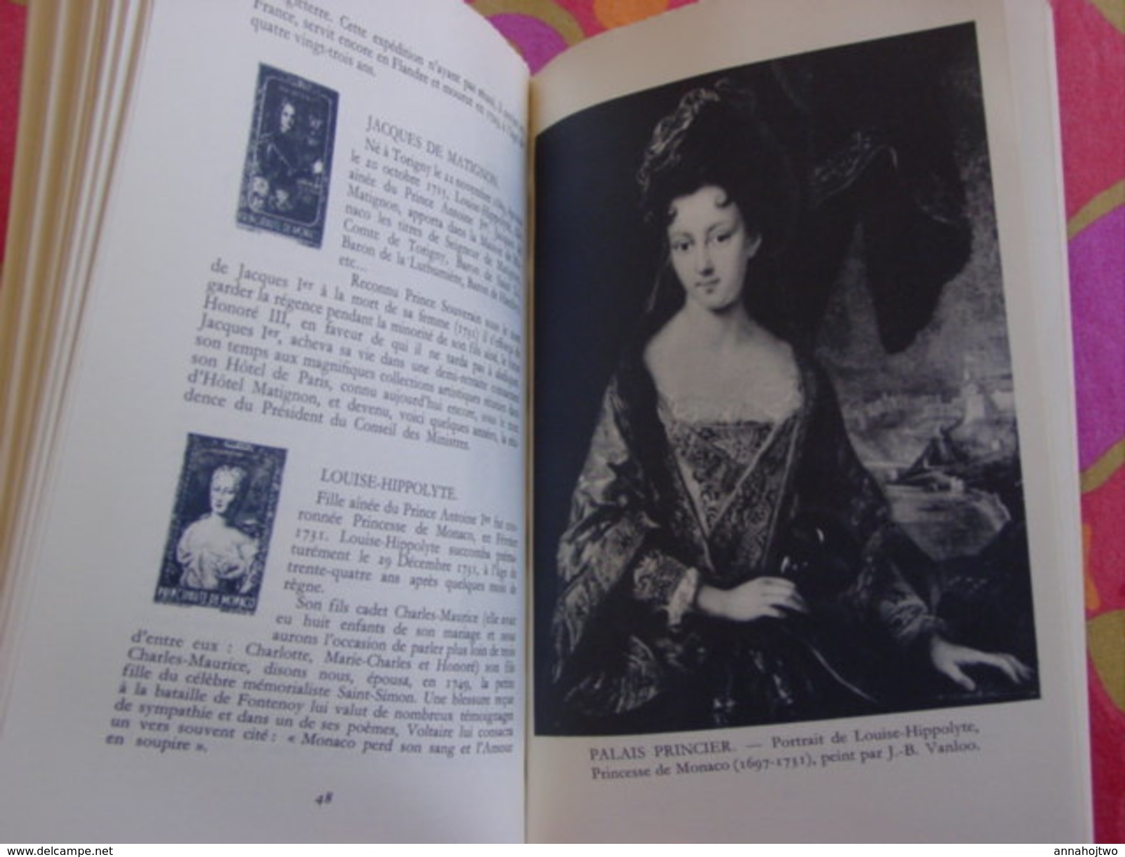 * HISTOIRE DE LA PRINCIPAUTÉ DE MONACO PAR SES TIMBRES-POSTE * ,H. Chiavassa . - Filatelia E Storia Postale