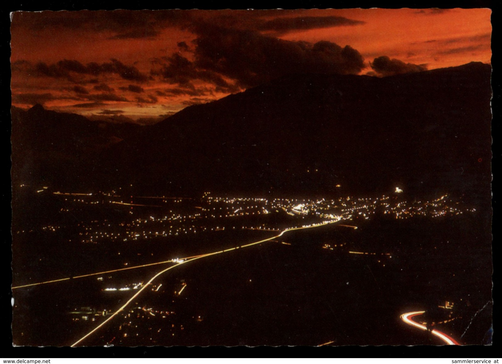 [030] Lienz, Nachtaufnahme, ~1970, Osttirol, Verlag Mariner (Lienz) - Lienz