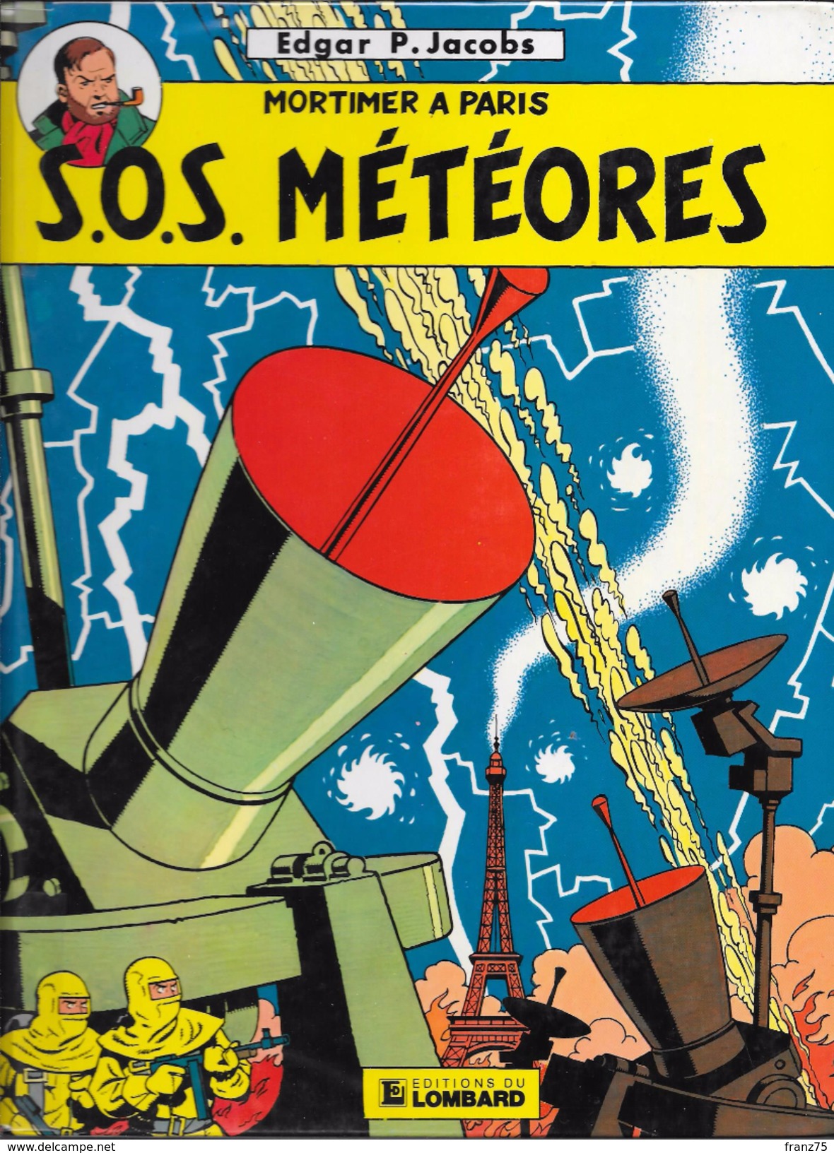 S.O.S.Météores-Edgar P. JACOBS-1982-éditions Du Lombard--BE - Blake Et Mortimer