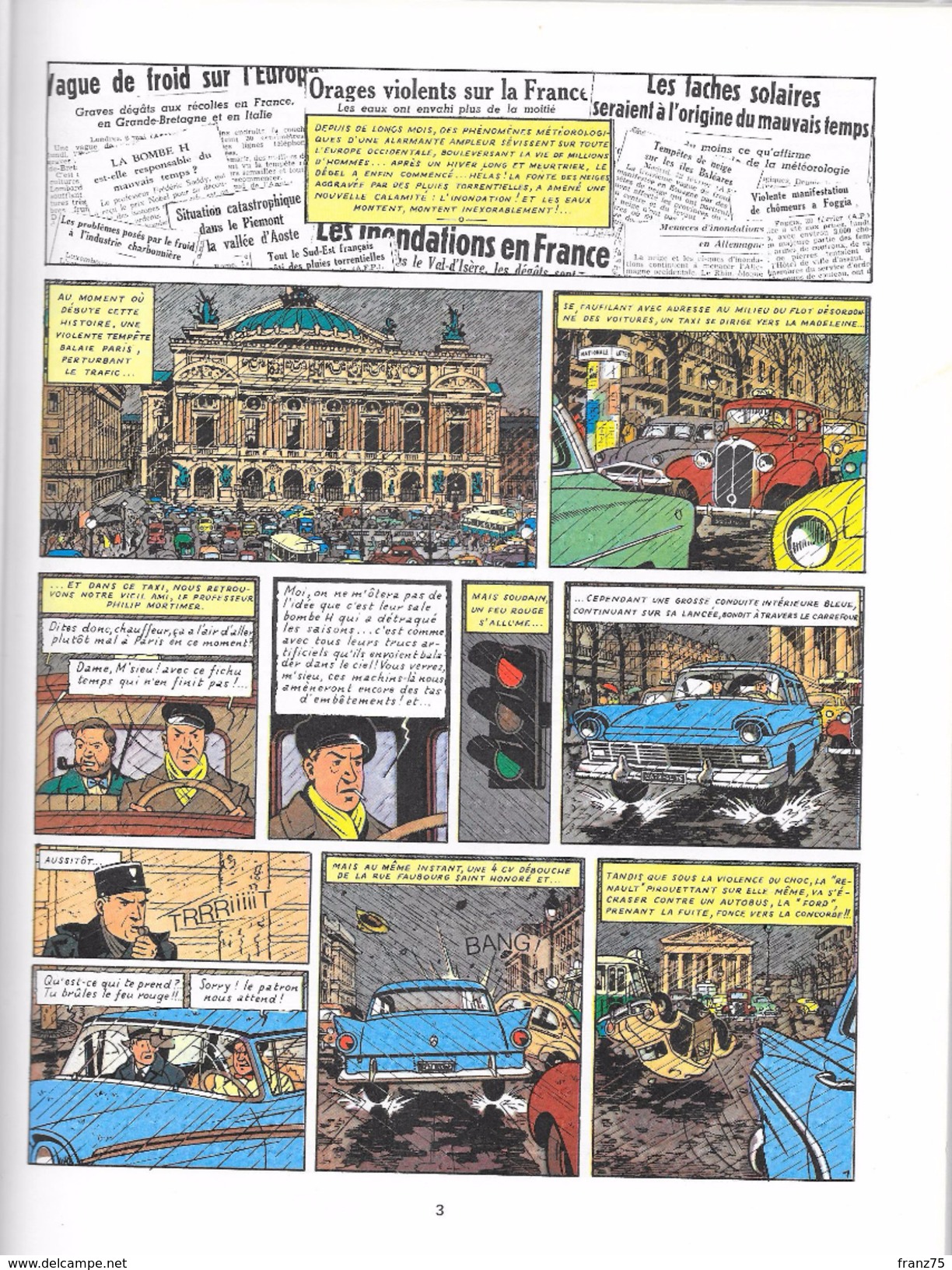 S.O.S.Météores-Edgar P. JACOBS-1982-éditions Du Lombard--BE - Blake Et Mortimer