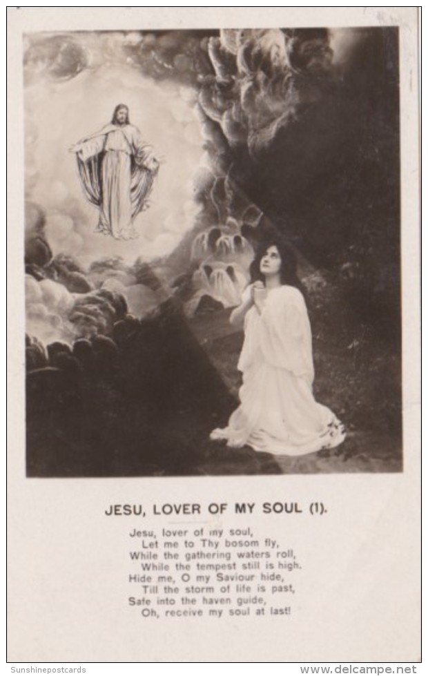 Bamforth Religion Jesu Lover Of My Soul No 1 - Jesus