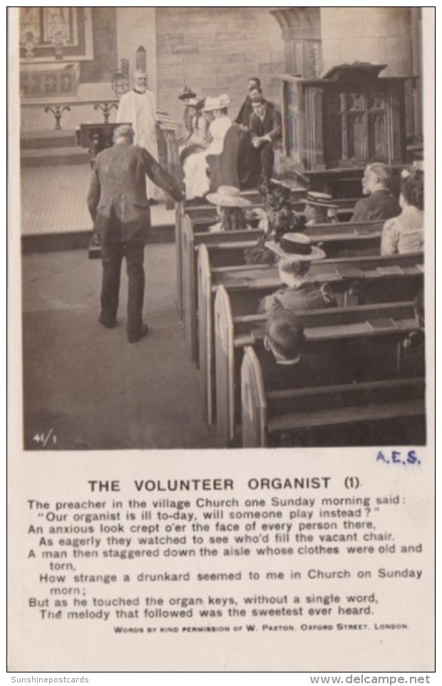 Bamforth Religion Church The Volunteer Organist No 1 - Holy Places