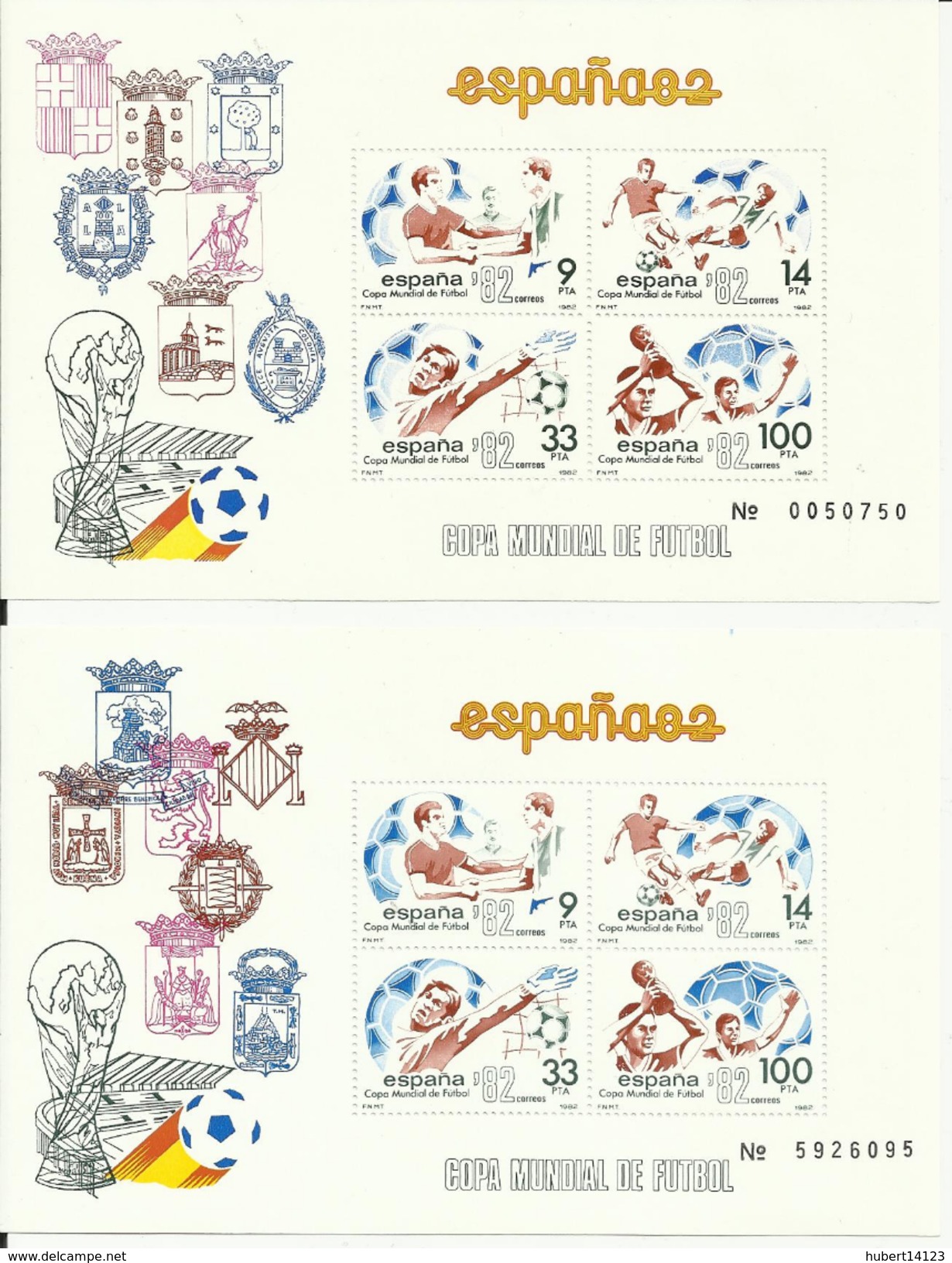 Espagne ANNEE COMPLETE 1982 MAJORITE OBLITERE - Annate Complete