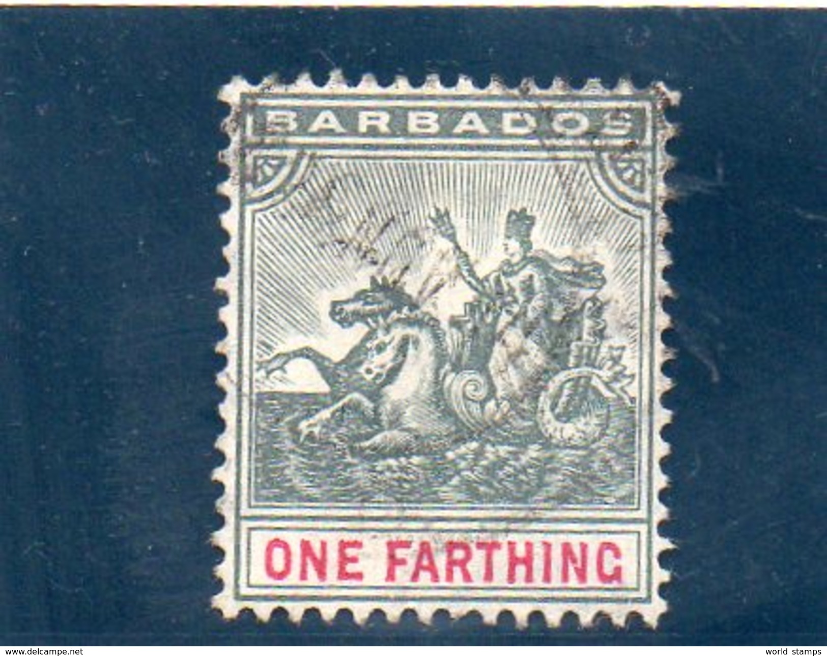 BARBADE 1904 O - Barbados (...-1966)