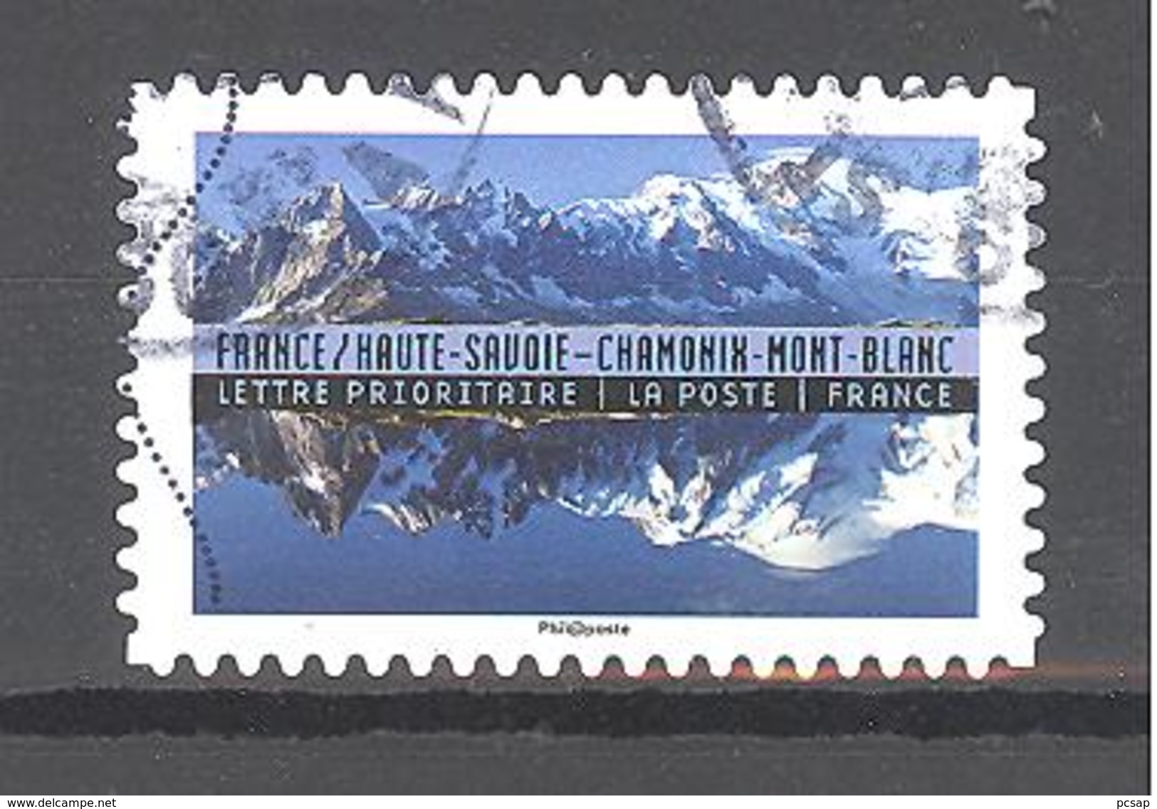 France Autoadhésif Oblitéré (Reflets, Paysages Du Monde : France Haute-Savoie) (cachet Rond) - Oblitérés