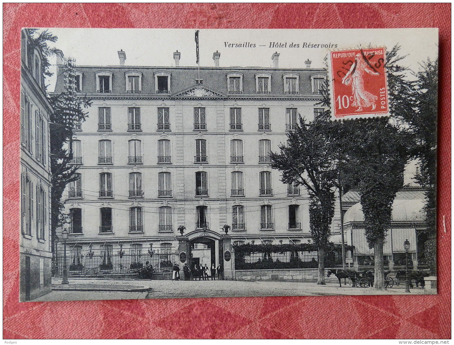 Dep 78 , Cpa  VERSAILLES  , Hotel Des Réservoirs (023) - Versailles