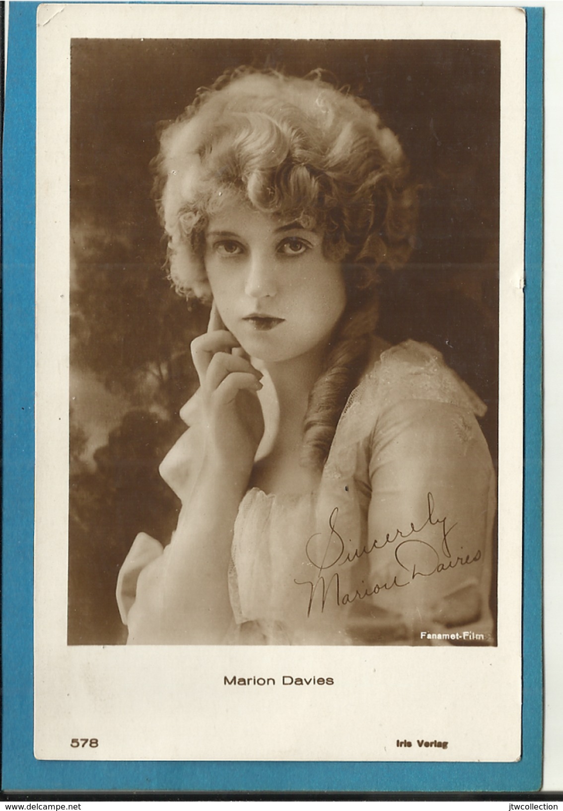 Marion Davies - Piccolo Formato  - Non Viaggiata - Acteurs