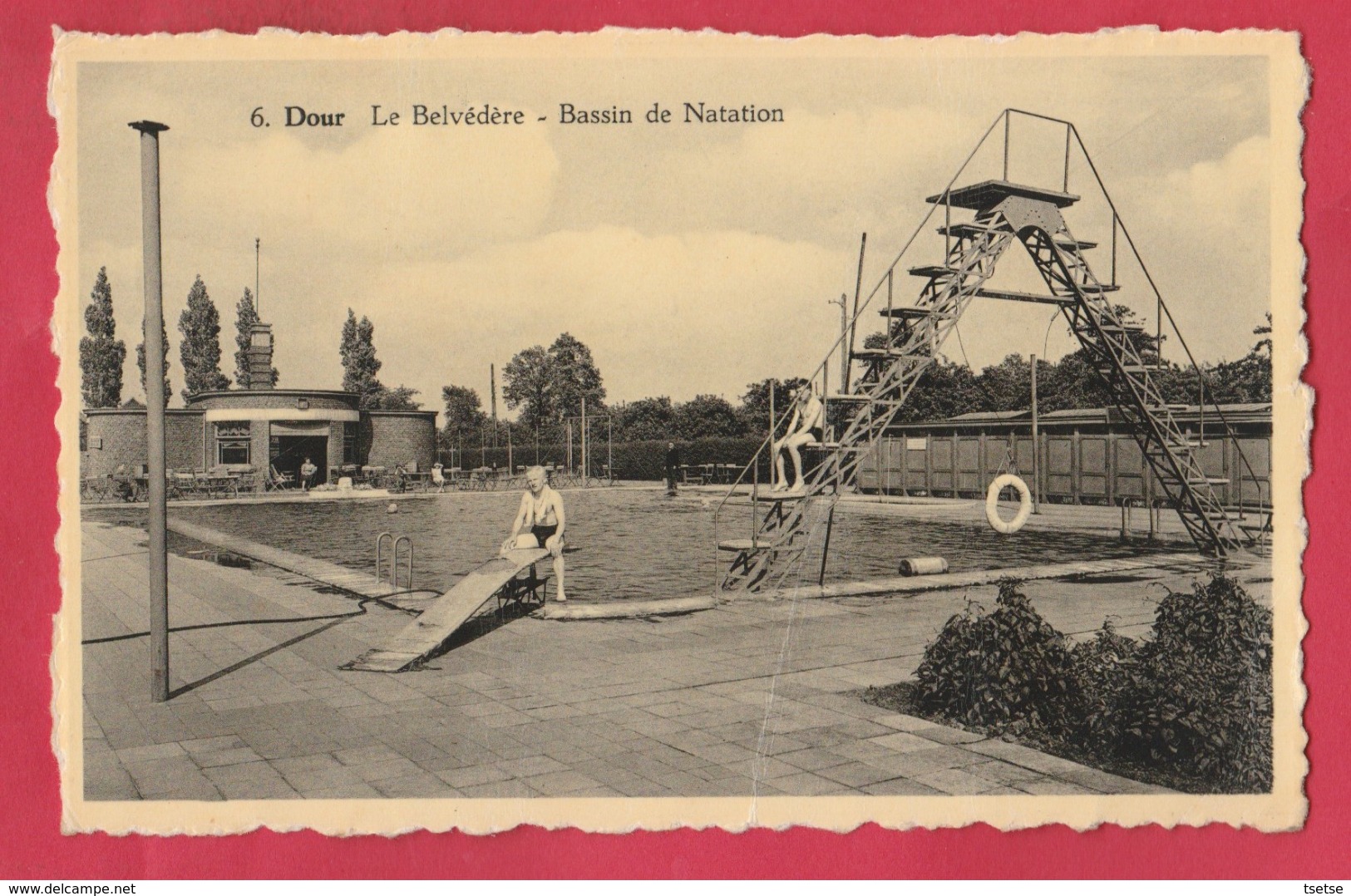 Dour- Le Belvédère - Bassin De Natation ( Voir Verso ) - Dour