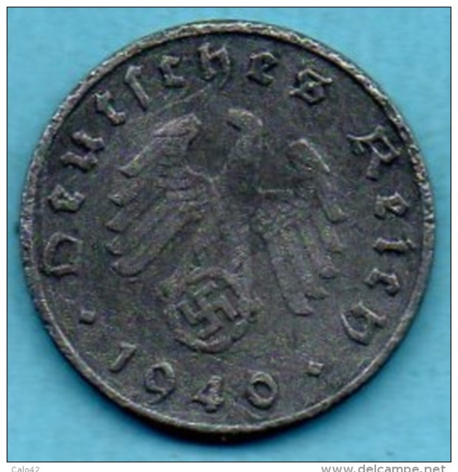 R7/ GERMANY  3° REICH   10  REICHS PFENNIG  1940 B - 10 Reichspfennig