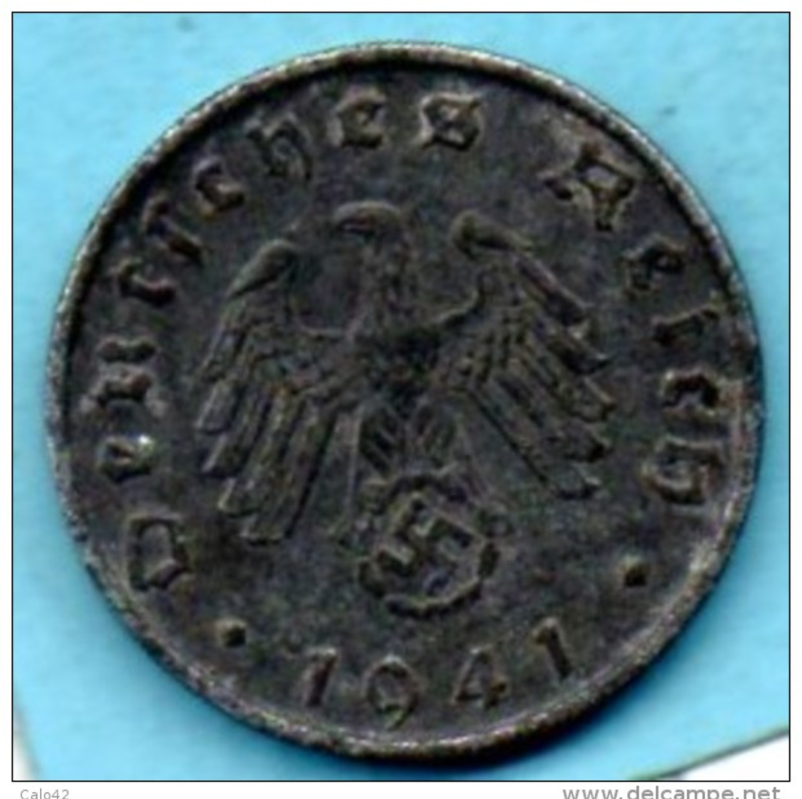 R7/ GERMANY  3° REICH   10  REICHS PFENNIG  1941 B - 10 Reichspfennig