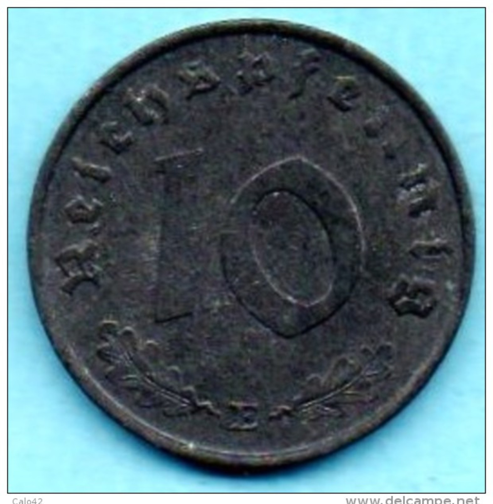 R7/ GERMANY  3° REICH   10  REICHS PFENNIG  1944 E - 10 Reichspfennig