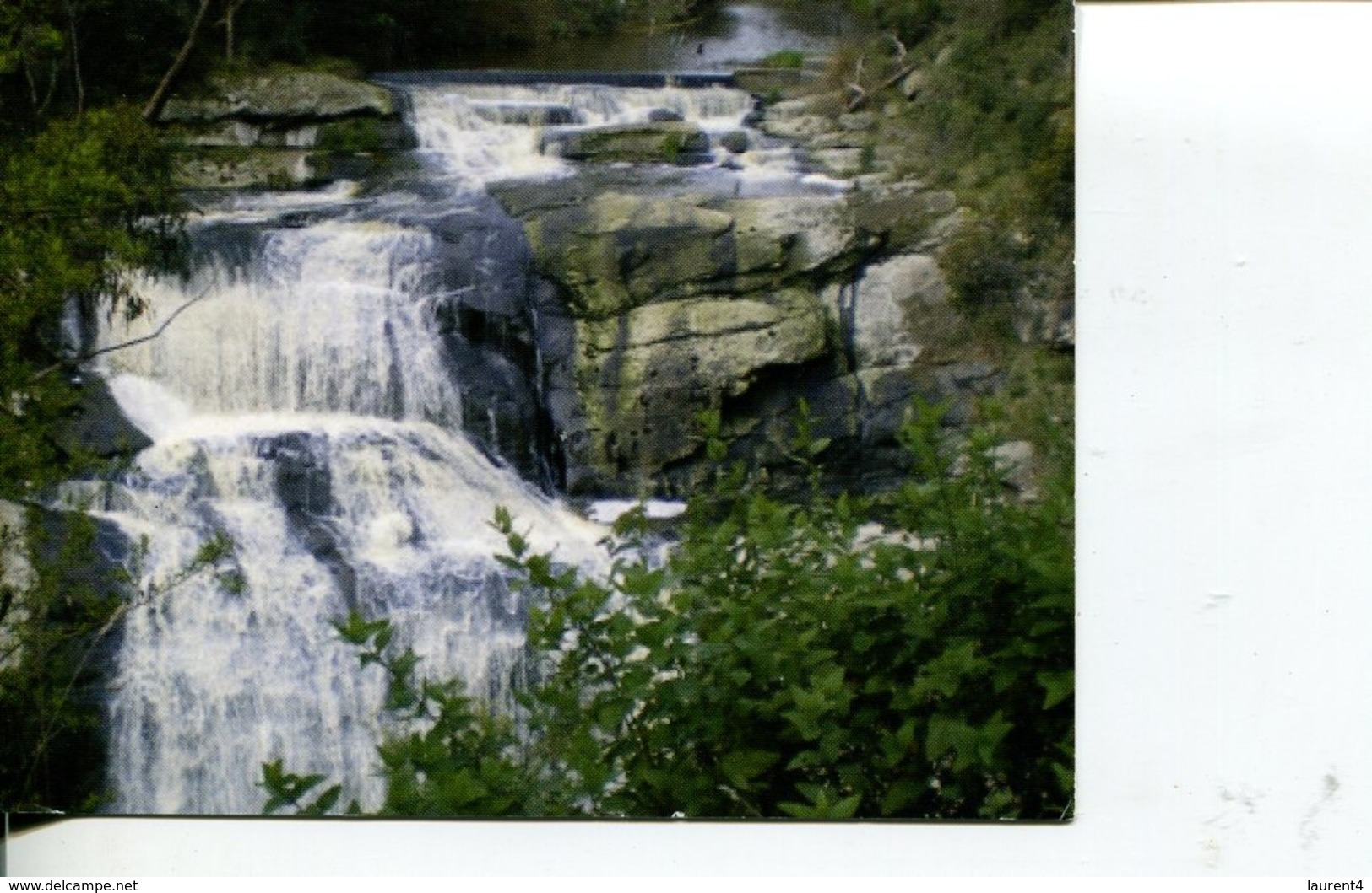 (543) Australia - QLD - Agnes Falls UNESCO (with Stamp At Back Of Card) - Atherton Tablelands