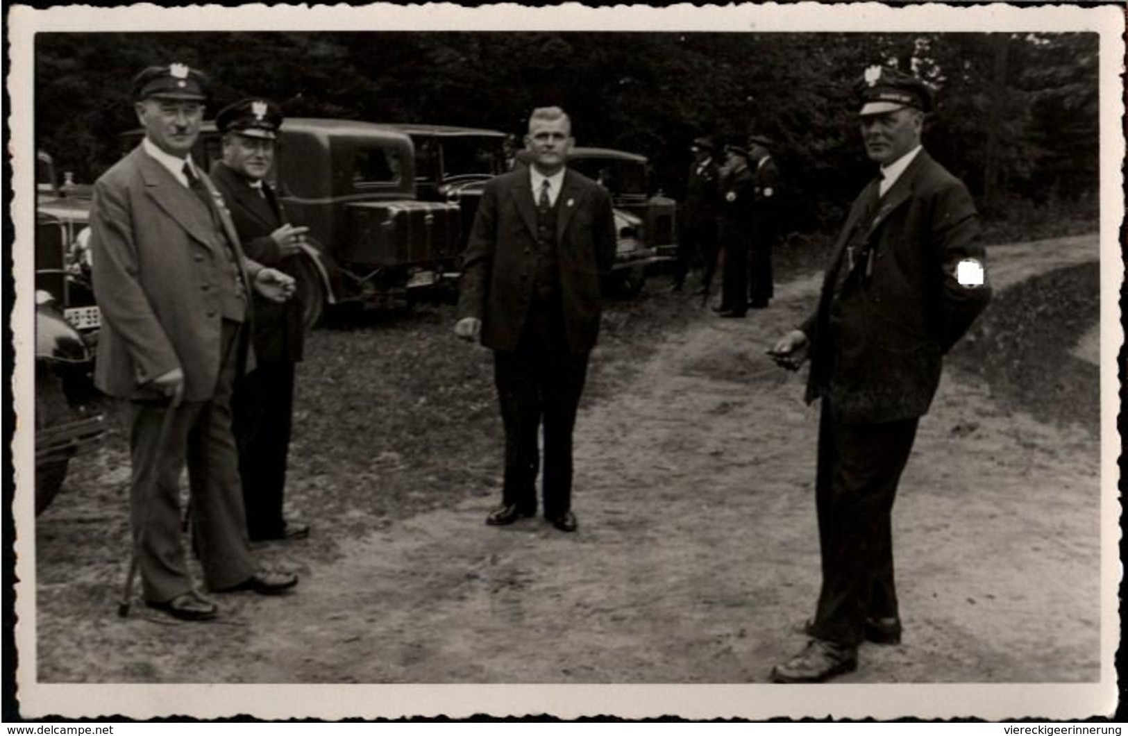 ! 2 Fotokarten Bremen, 1935, Autos, Drittes Reich, Echtfoto, Photo, 3. Reich, NSDAP Chauffeure, Cars, Voitures - Automobile