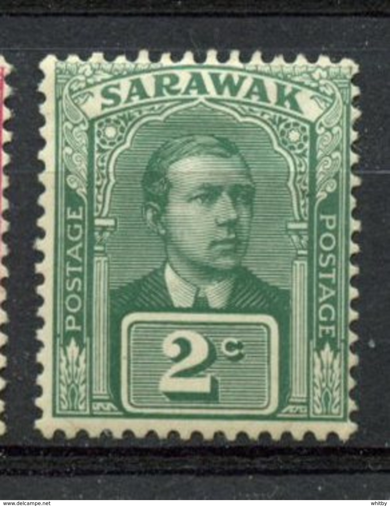 Sarawak 1918 2c Sir Charles Brooke Issue #51  MH - Sarawak (...-1963)