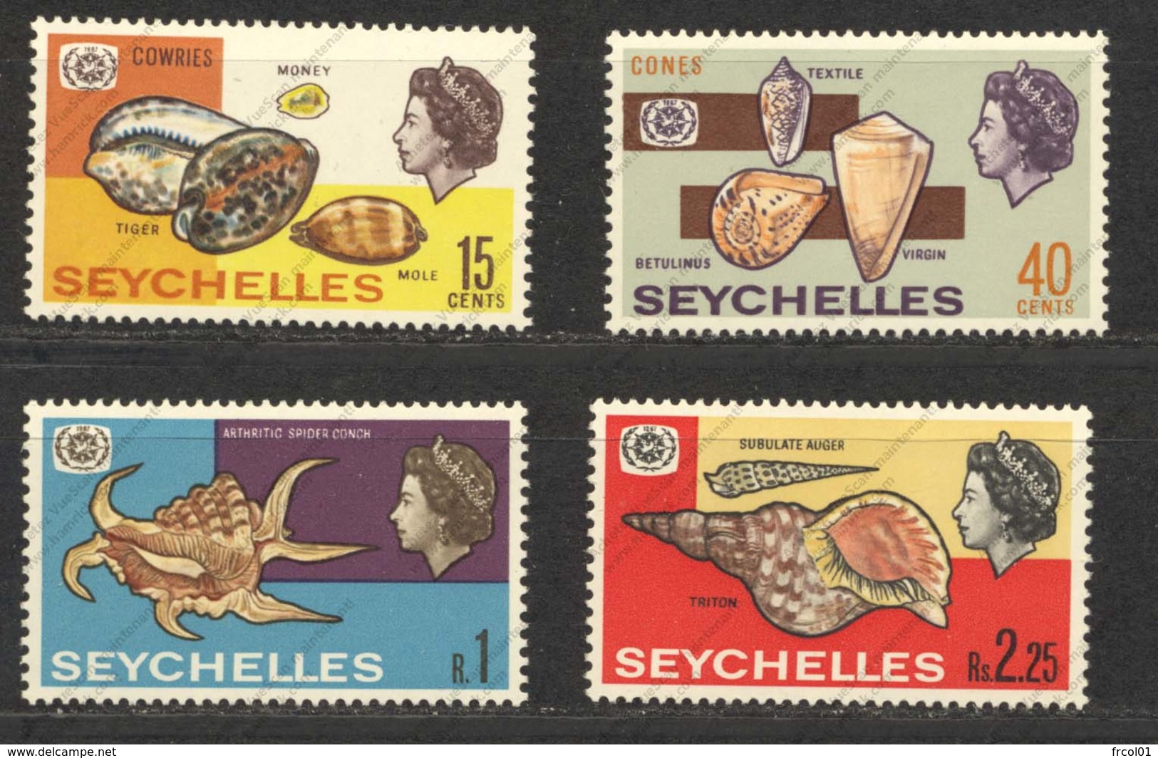 Seychelles, Yvert 229/232, Scott 237/240, SG 242/245, MNH - Seychelles (...-1976)