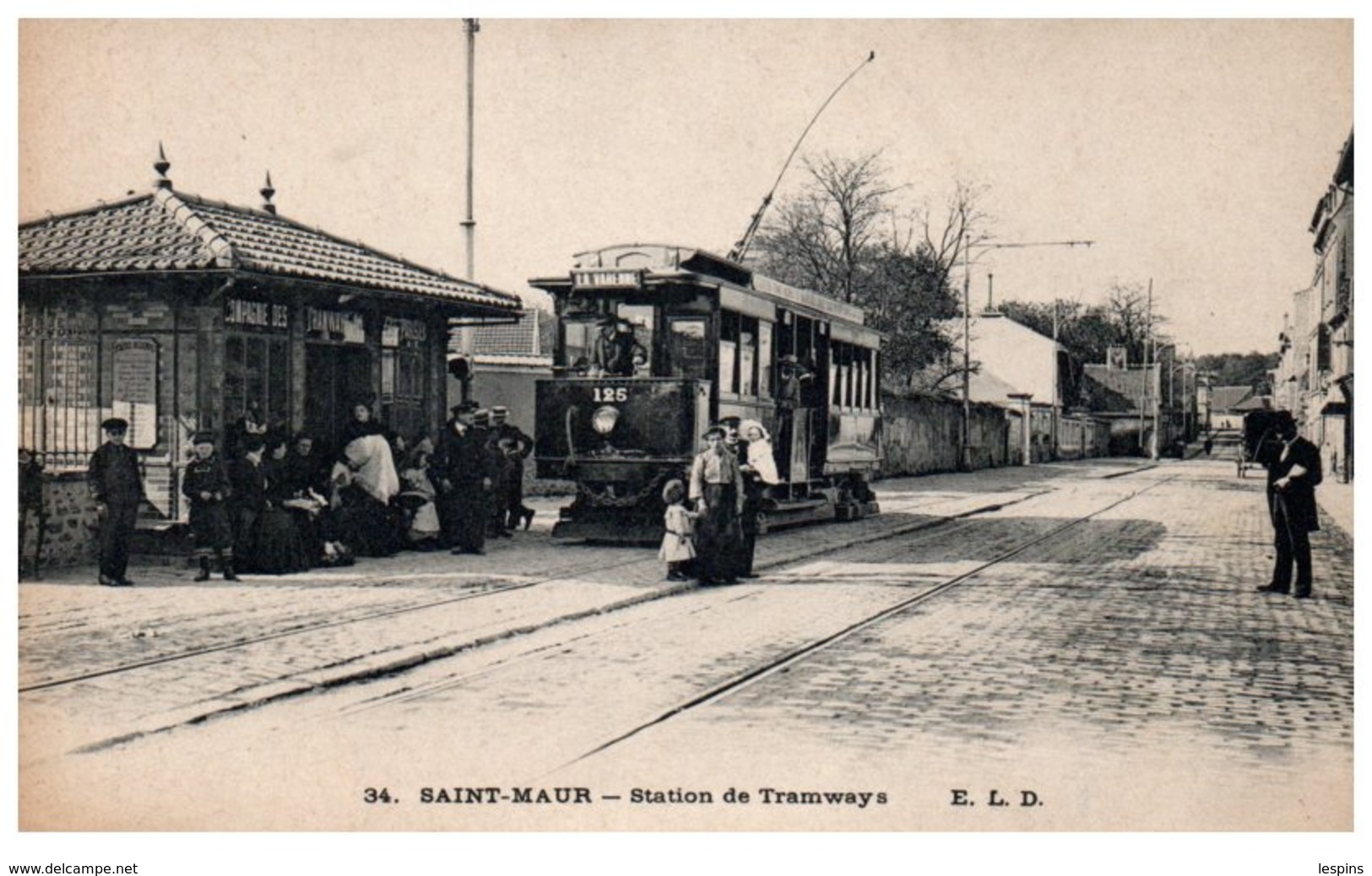 94 - SAINT MAUR  --  Station De Tramways - N° 34 - Saint Maur Des Fosses