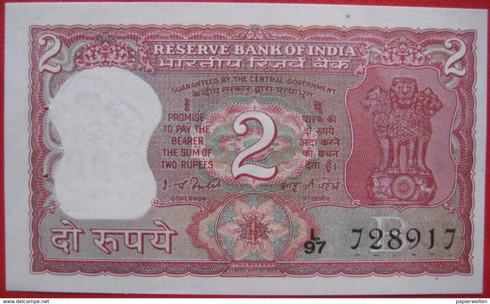 2 Rupees ND (WPM 53e) - Indien