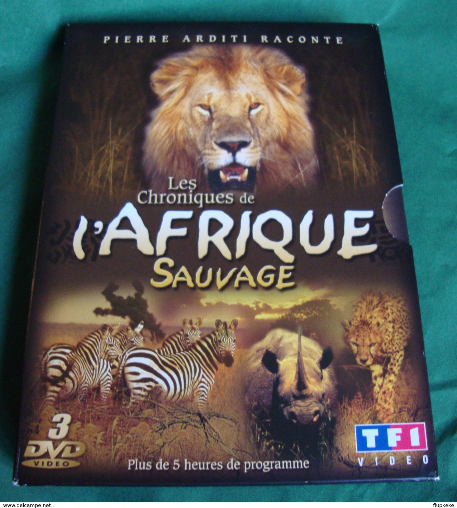 Dvd Zone 2 Les Chroniques De L'Afrique Sauvage - Partie 2 Vf+Vostfr - Documentaires