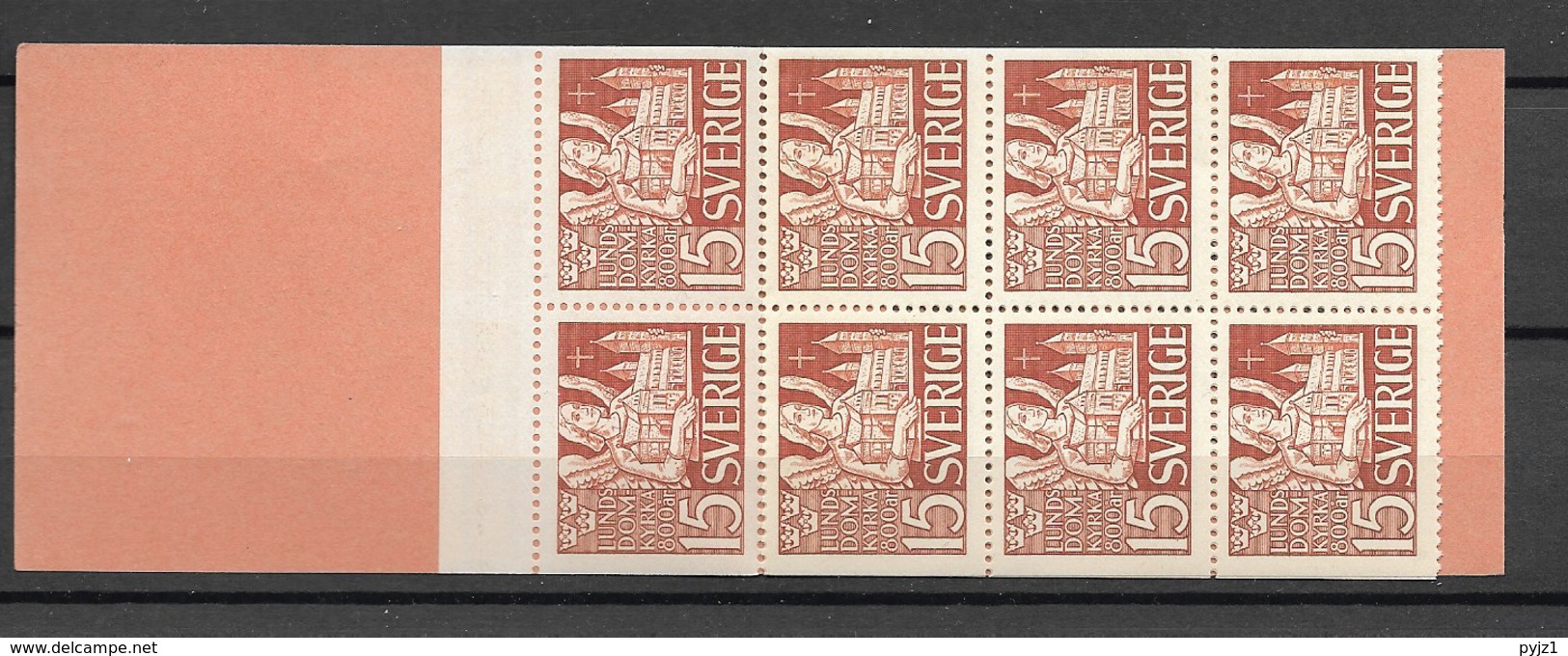 1946 MNH Booklet Mi 318, Sweden, Postfris - 1904-50