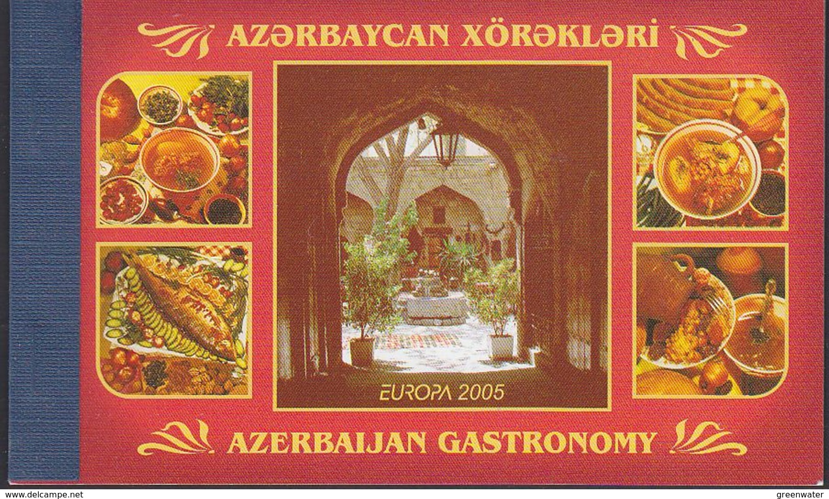 Europa Cept 2005 Azerbaijan Prestige Booklet ** Mnh (35347) - 2005