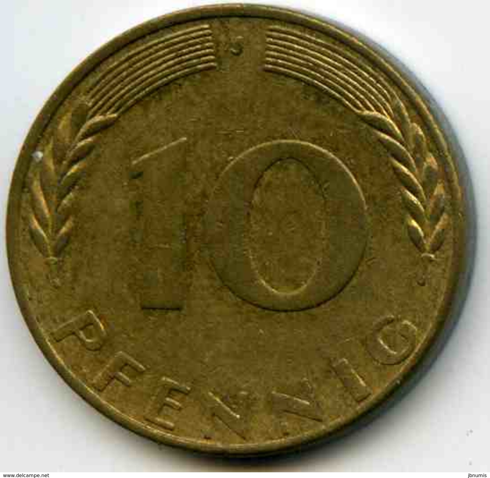 Allemagne Germany 10 Pfennig 1988 J J 383 KM 108 - 10 Pfennig