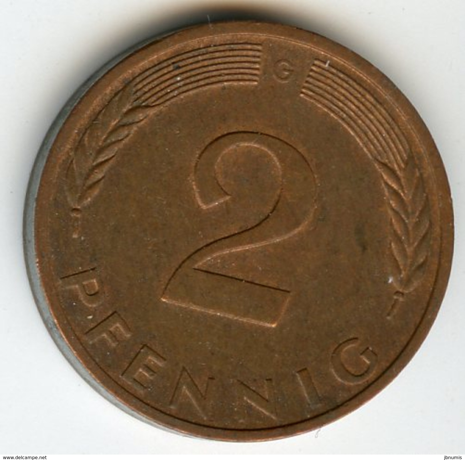 Allemagne Germany 2 Pfennig 1981 G J 381a KM 106a - 2 Pfennig