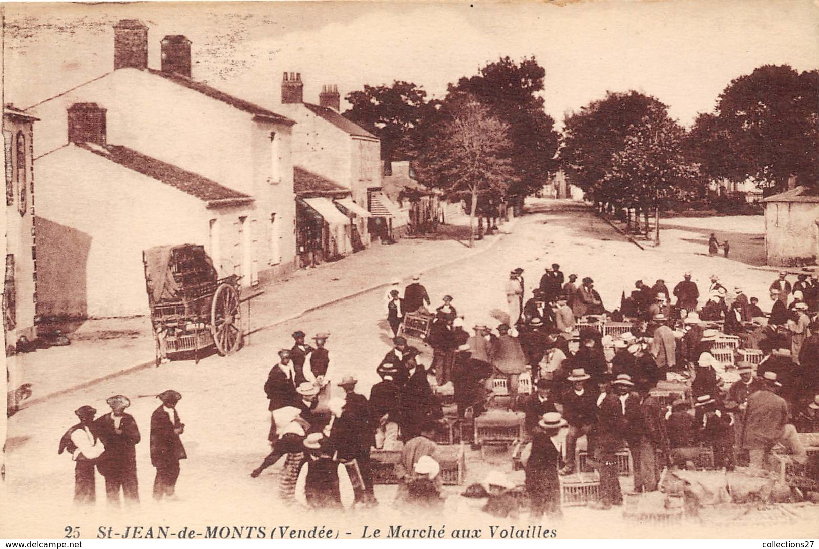 85-SAINT-JEAN-DE-MONT- LE MARCHE AUX VOLAILLES - Saint Jean De Monts