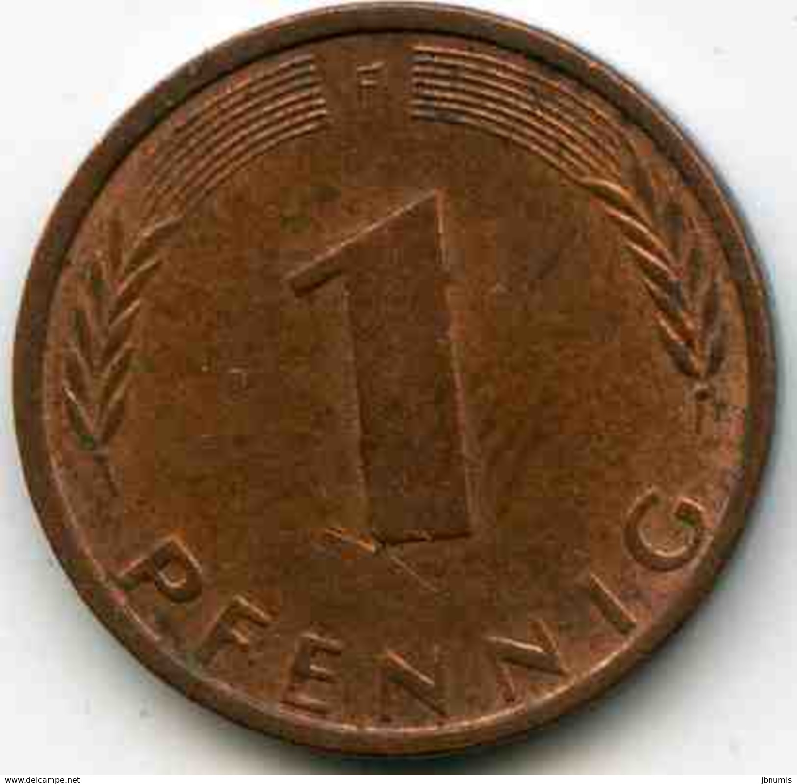 Allemagne Germany 1 Pfennig 1975 F J 380 KM 105 - 1 Pfennig