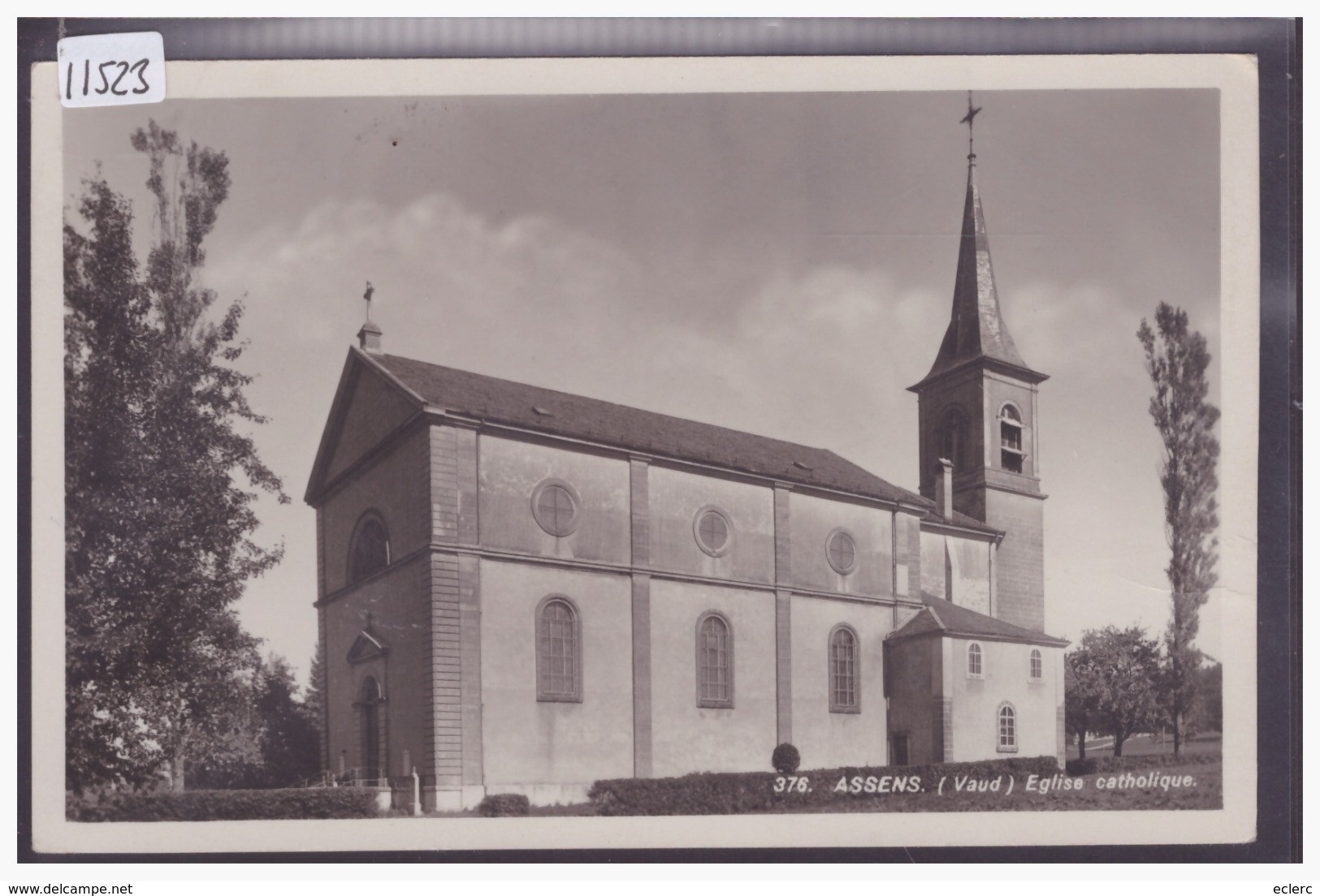 DISTRICT D'ECHALLENS - ASSENS - EGLISE CATHOLIQUE - TB - Assens