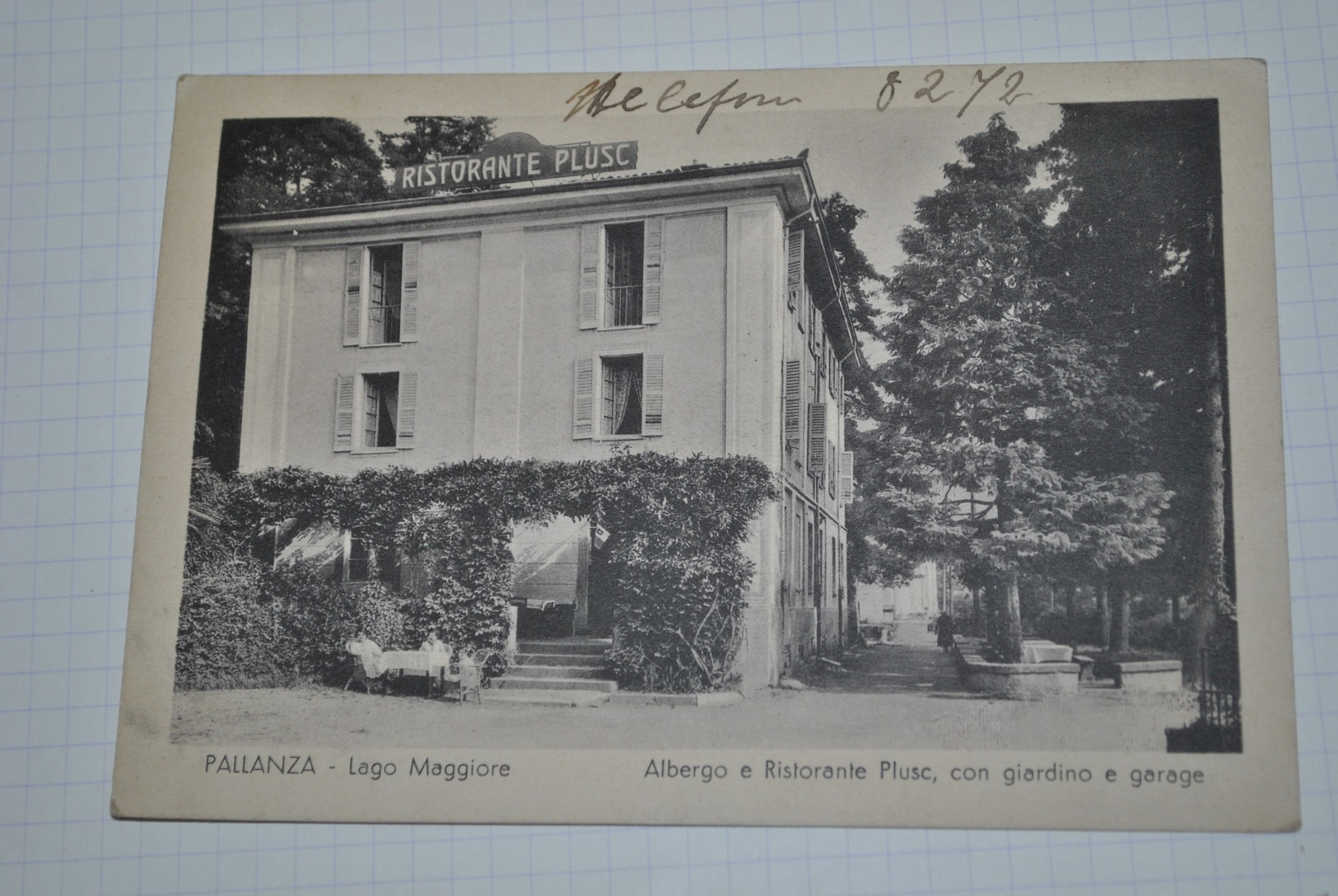 Italie Pallanza Lago Maggiore Albergo E Ristorante Plusc Con Giardino E Garage - Verbania