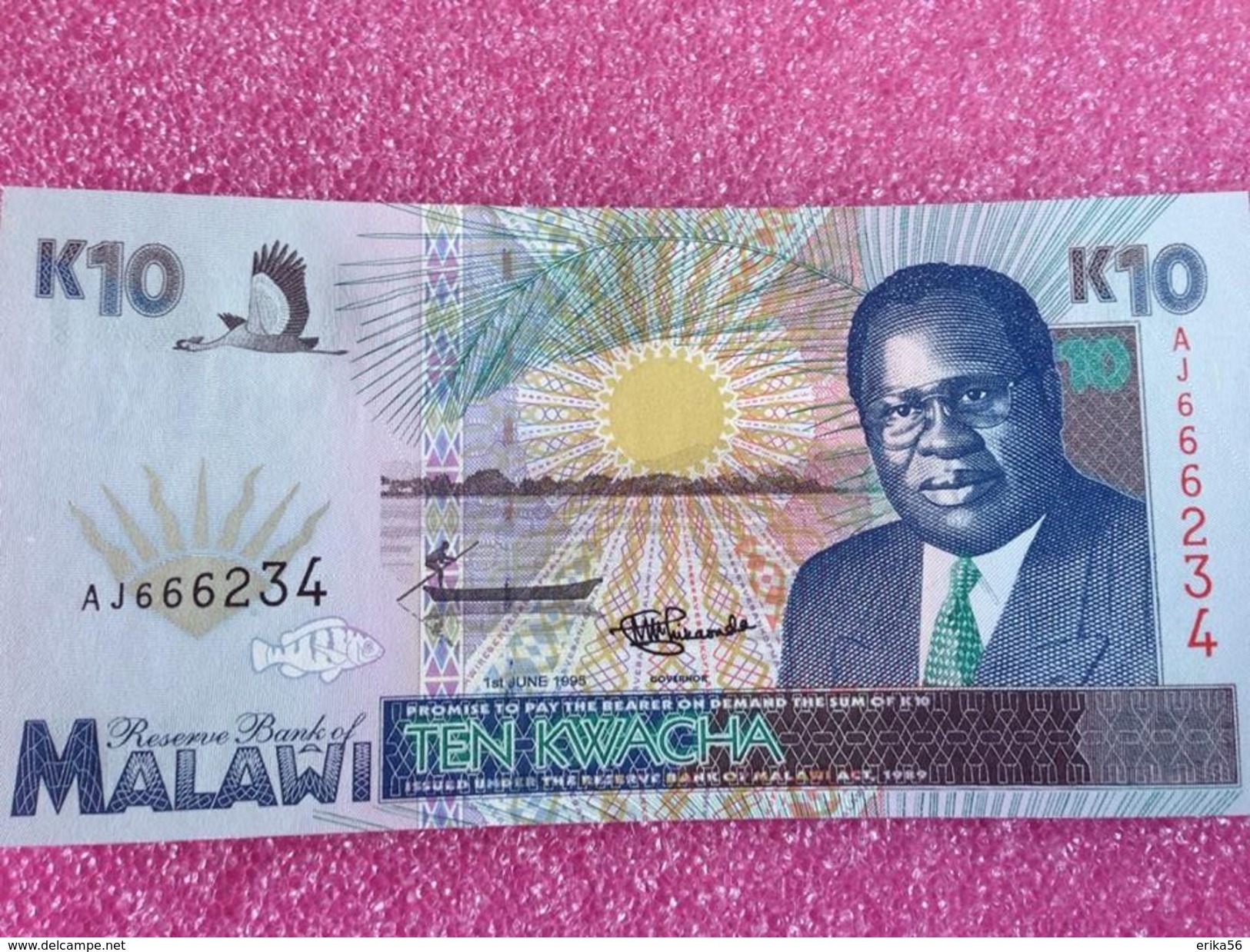 Billet   MALAVIE 10 KWACHA - Malawi