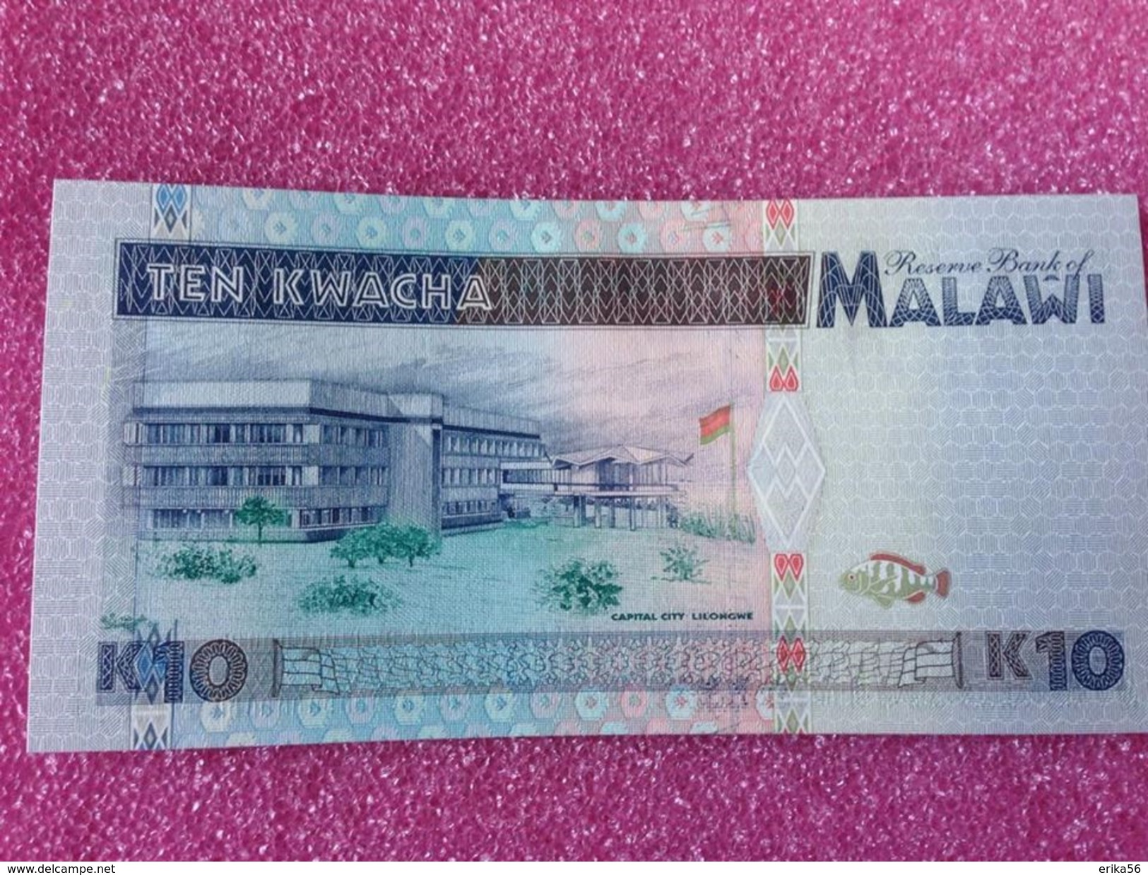 Billet   MALAVIE 10 KWACHA - Malawi