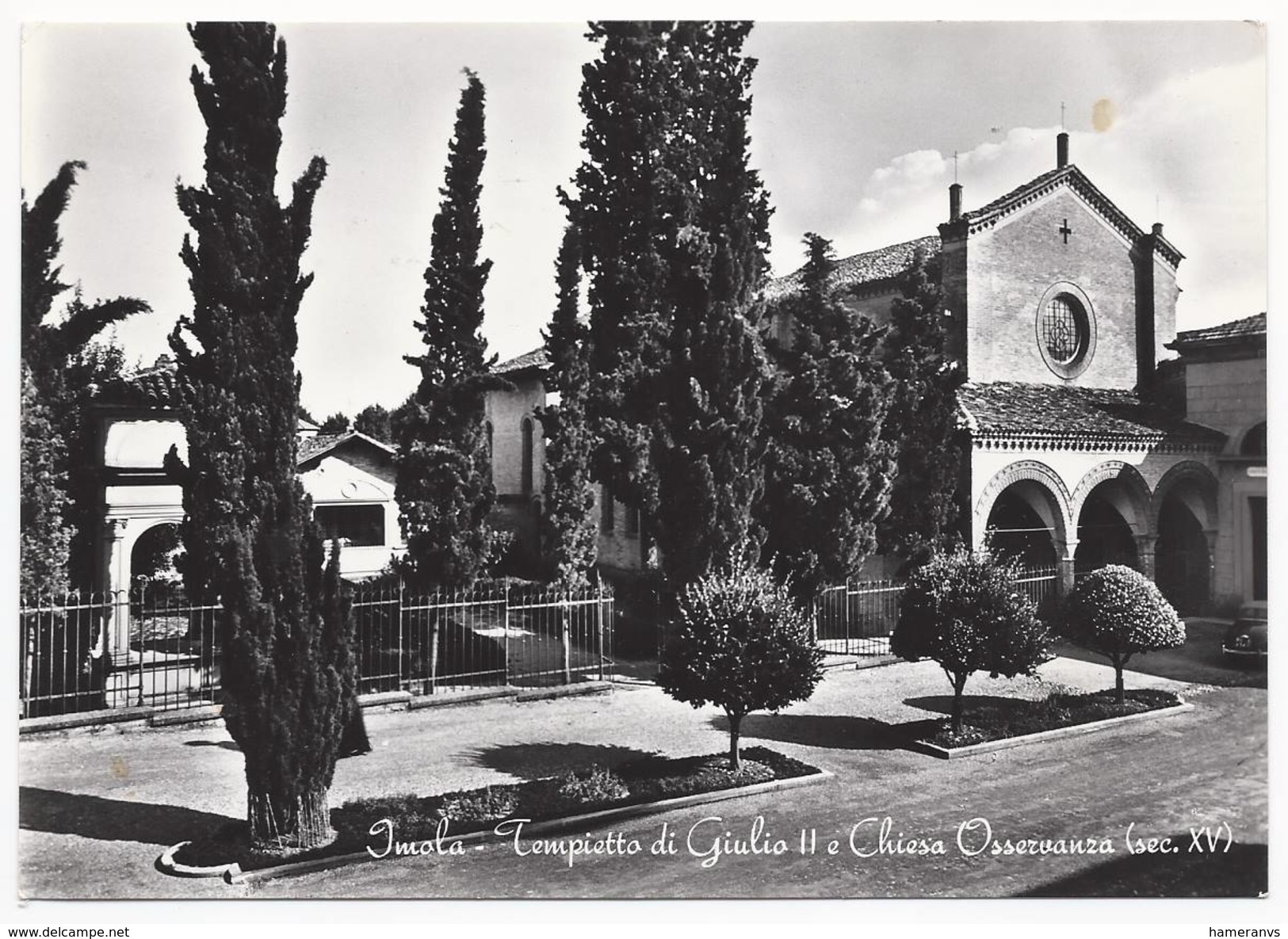 Imola - Tempietto Giulio II E Chiesa Dell'Osservanza - H3483 - Imola