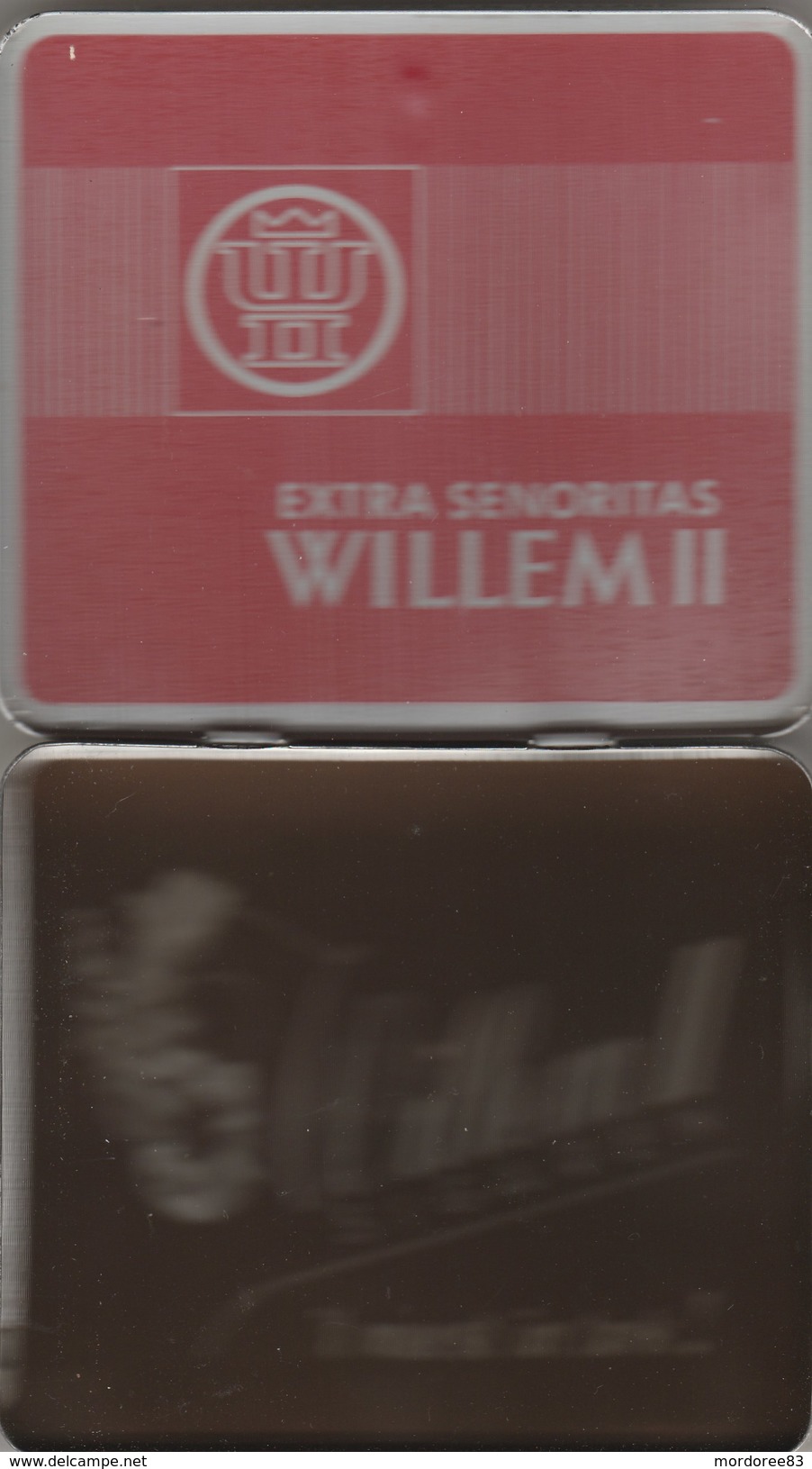 BOITE EN FER 20 EXTRA SENORITAS WILLEM II - Cigar Cases