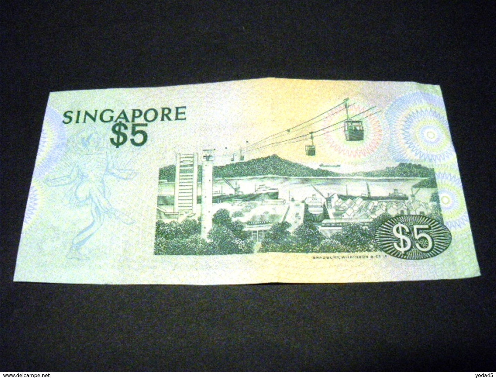SINGAPOUR 5 Dollars 1976 , Pick N° 10 , SINGAPORE - Singapour