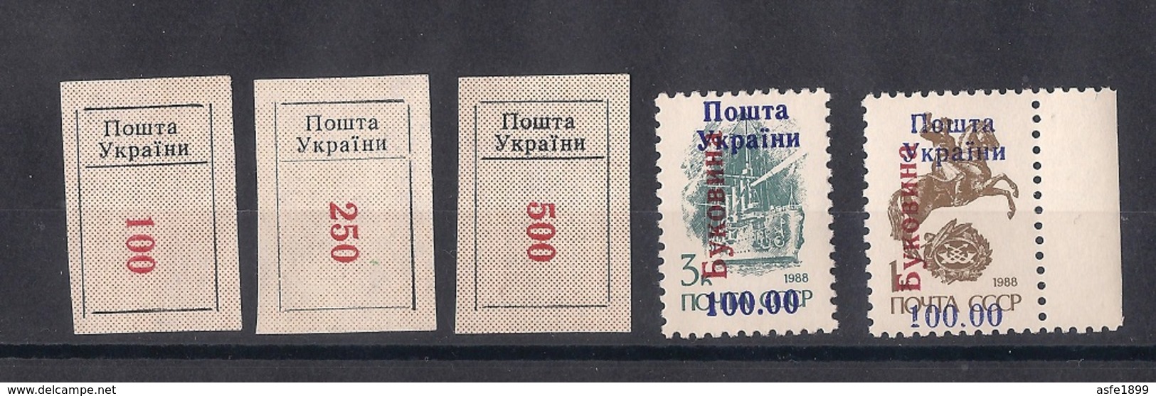 Ukraine Local Issue 1993 Provisorial Bukovina MNH ** - Ukraine