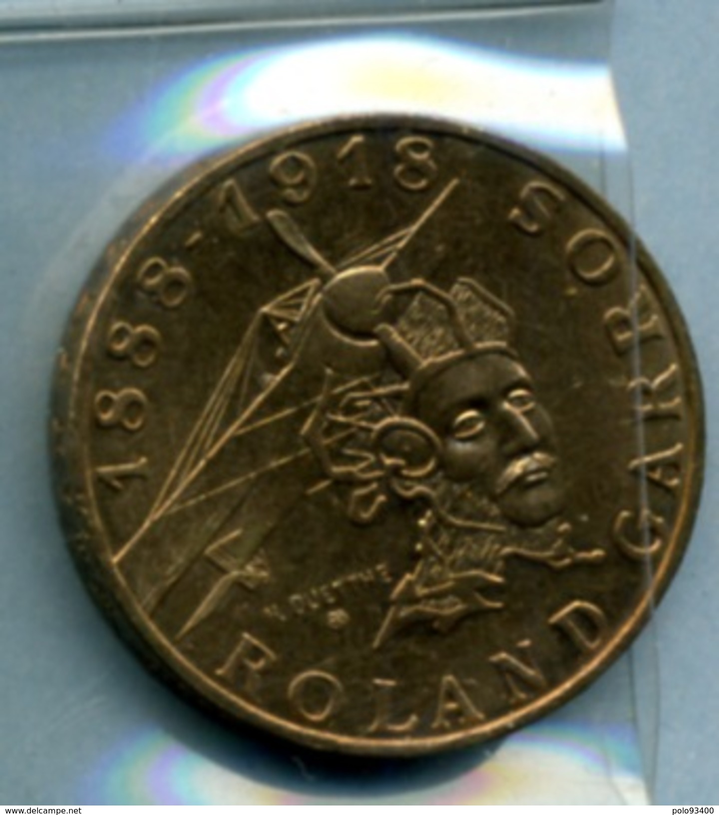 1988 10 FRANCS  ROLAND GARROS - Commémoratives