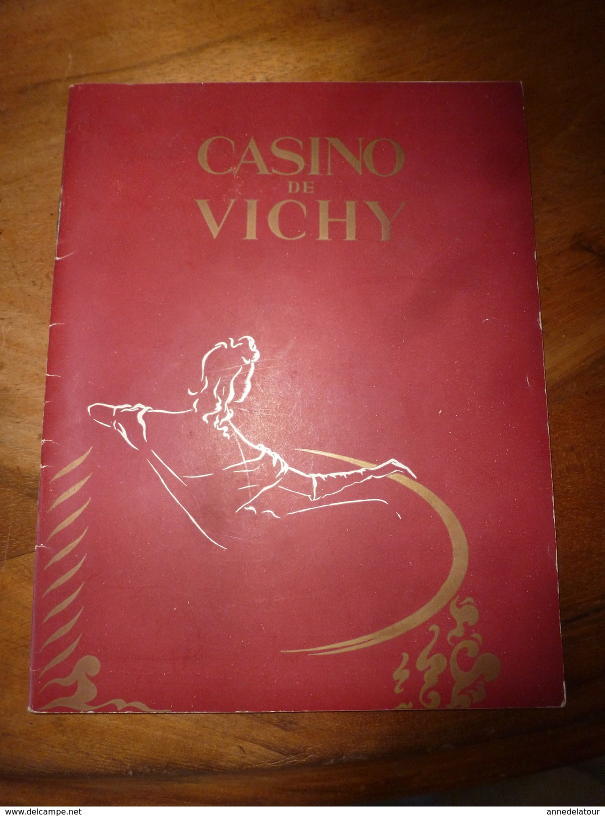 1954  CASINO De VICHY Avec Pierre Nougaro,Huguette Rivière,Rol. April,etc.Gala Chorégraphique UNE NUIT SUR LE MT CHAUVE - Programs