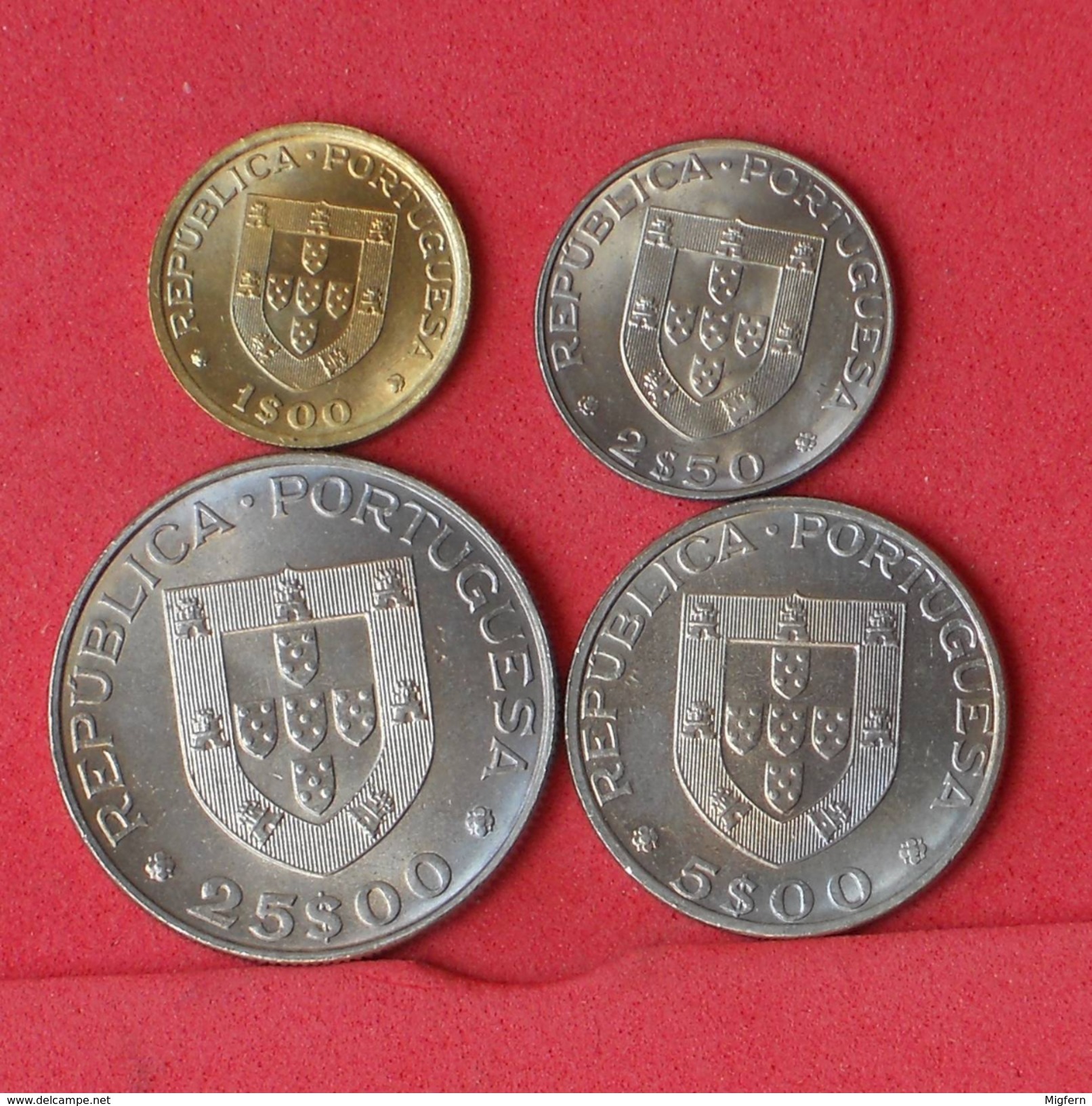 PORTUGAL    - LOT 4 COINS     - (Nº10273) - Portugal