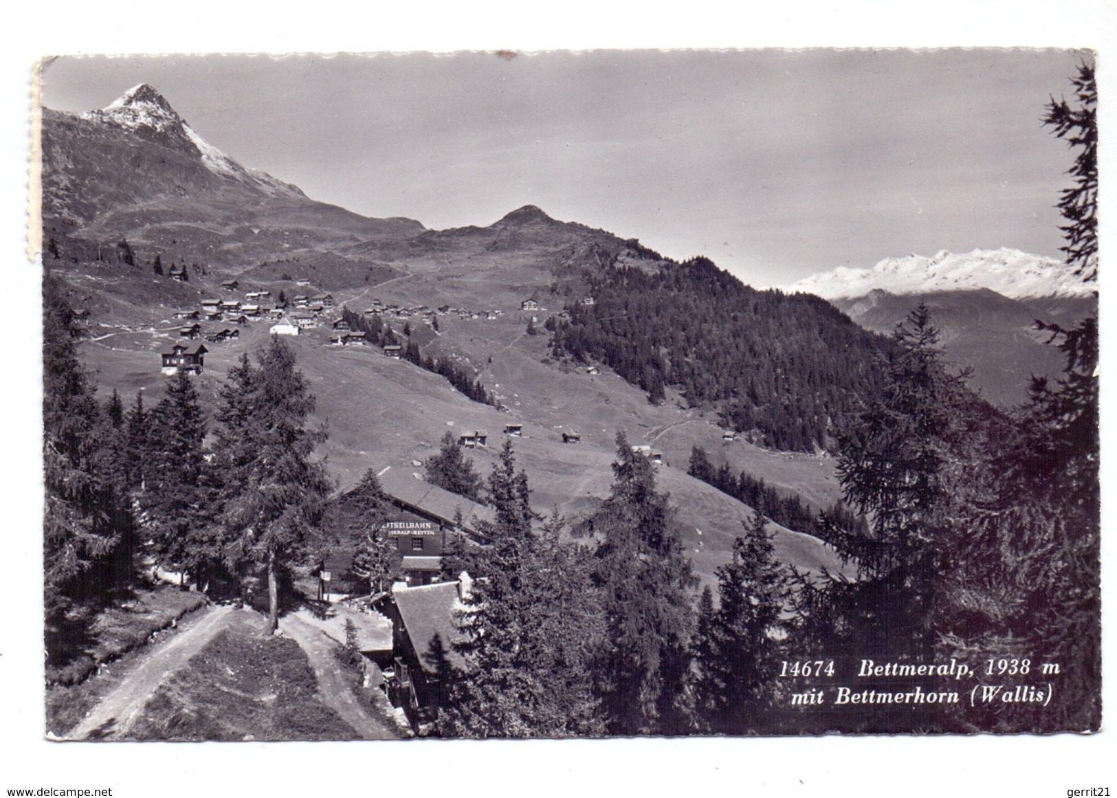 CH 3991 BETTEN - BETTMERALP VS, Bettmeralp, 1961 - Betten