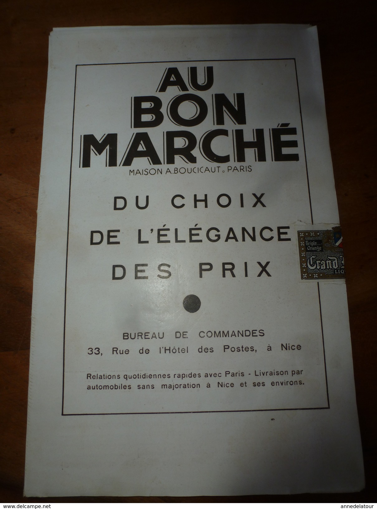 1936  CASINO MUNICIPAL De NICE  Joue LE FILS SURNATUREL Avec Robert Guillon,Claire Olivier,Maurice Cimber,Davibert,etc - Programmes